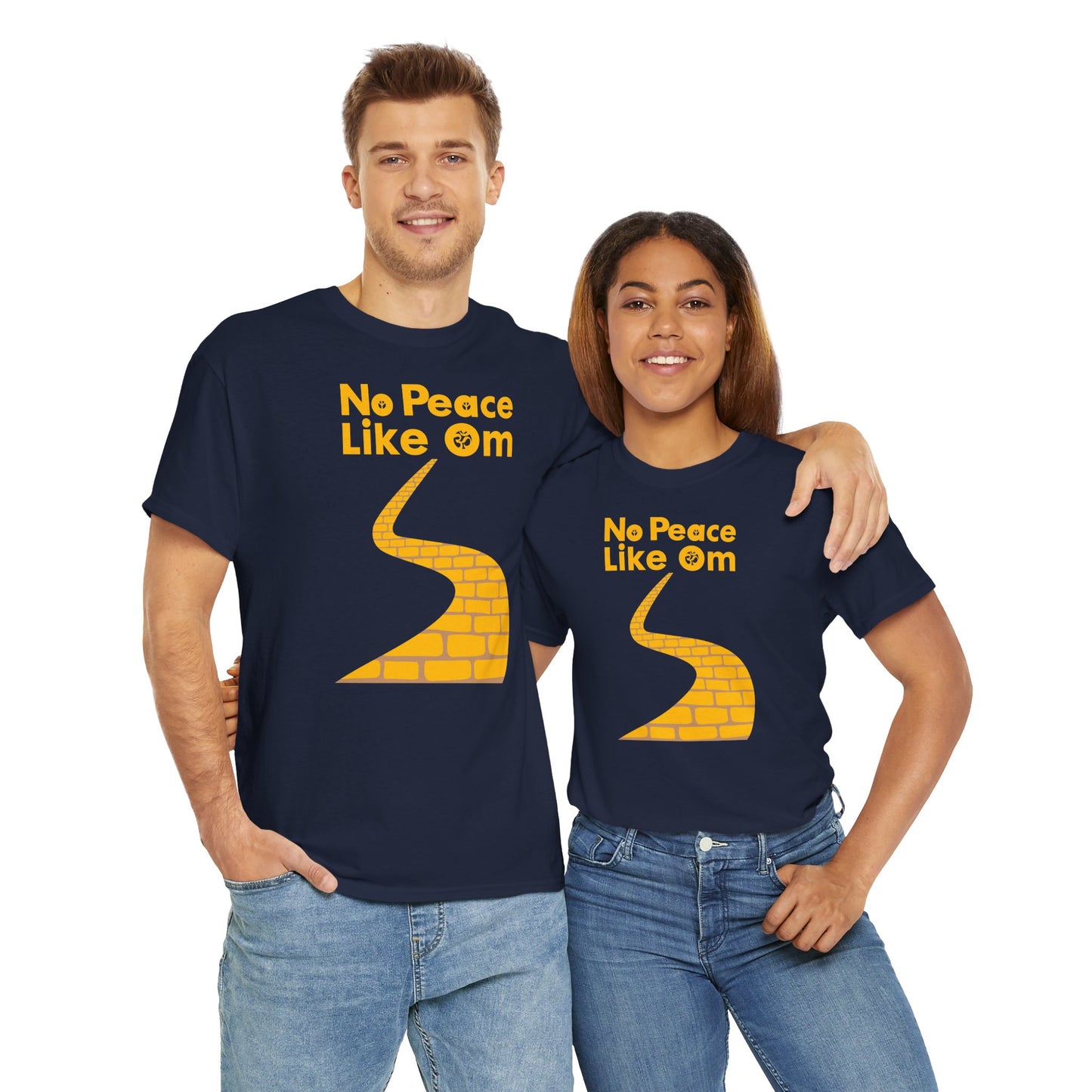 No Peace Like Om Unisex Heavy Cotton Tee
