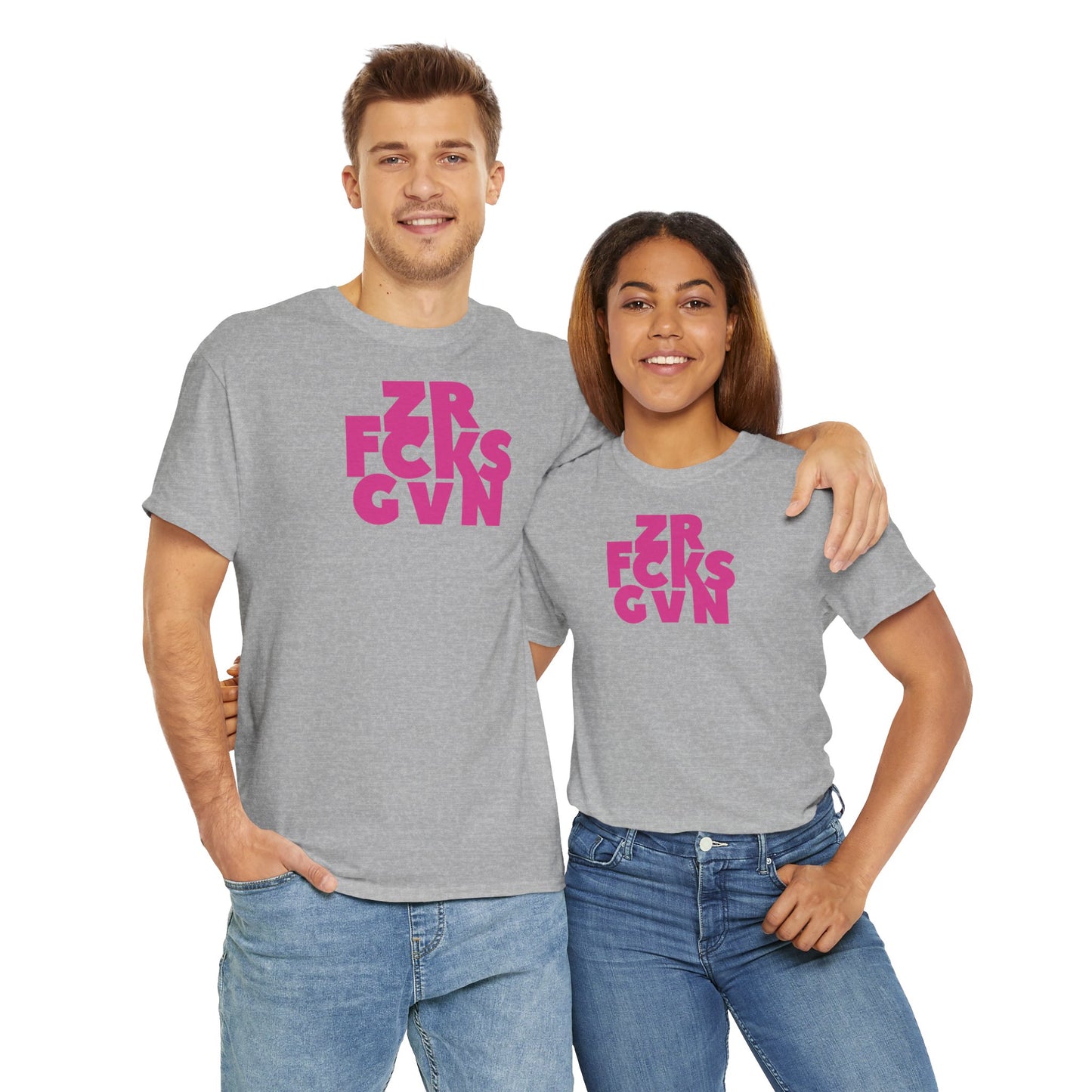 ZR FCKS GVN Unisex Heavy Cotton Tee