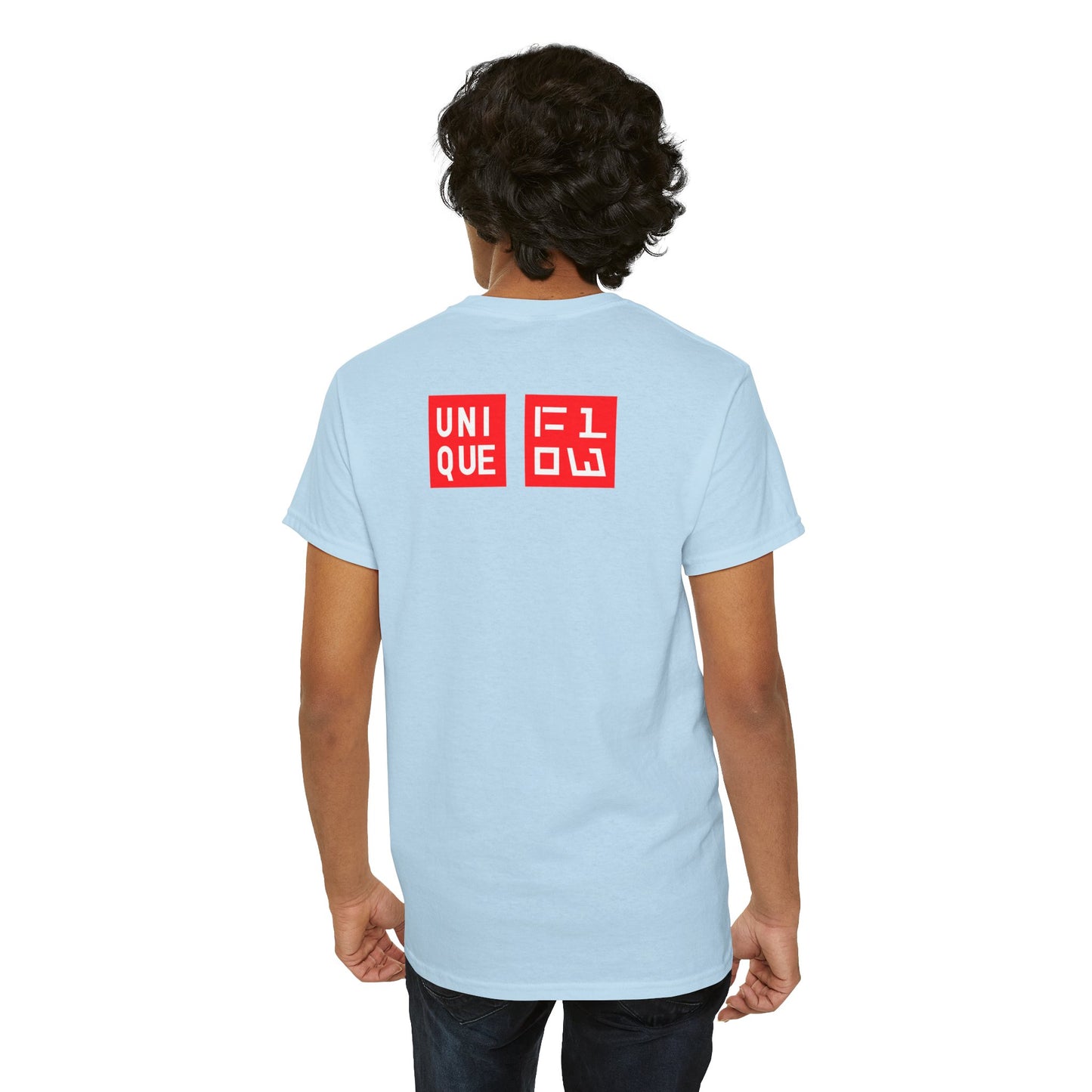FLOW UNIQUE Unisex Heavy Cotton Tee