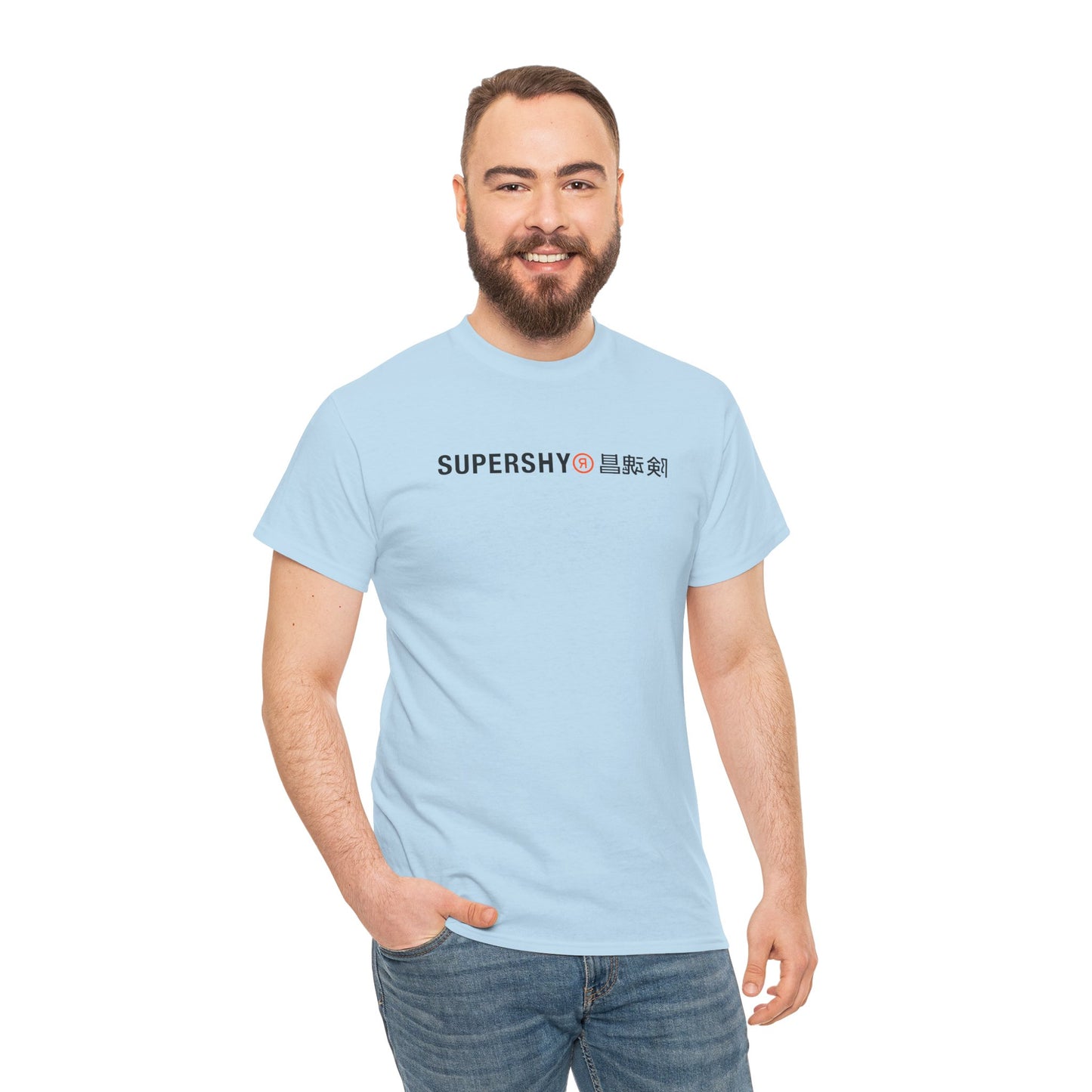 SUPERSHY Unisex Heavy Cotton Tee