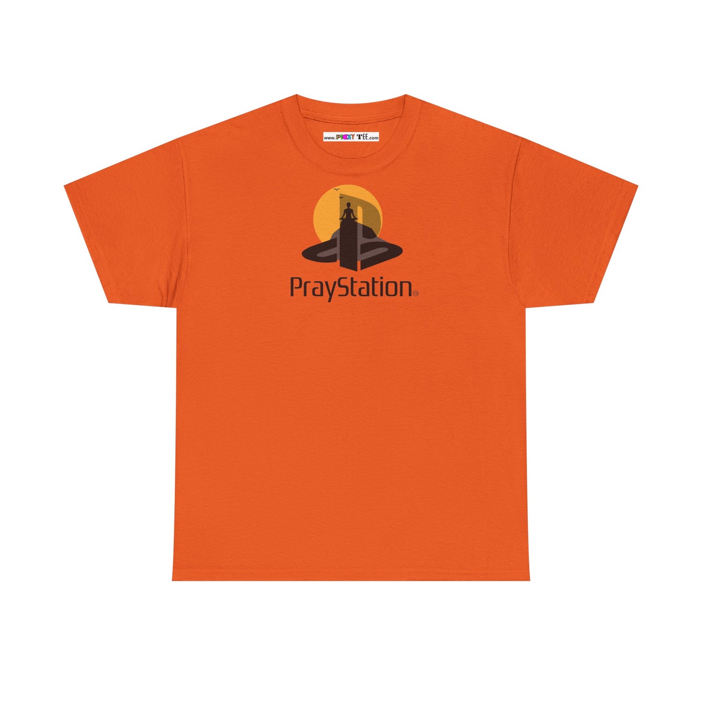 PrayStation Unisex Heavy Cotton Tee