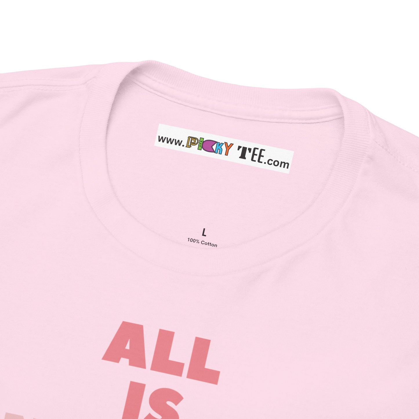 ALL IS INHERENT AND KNOWN Unisex Heavy Cotton Tee