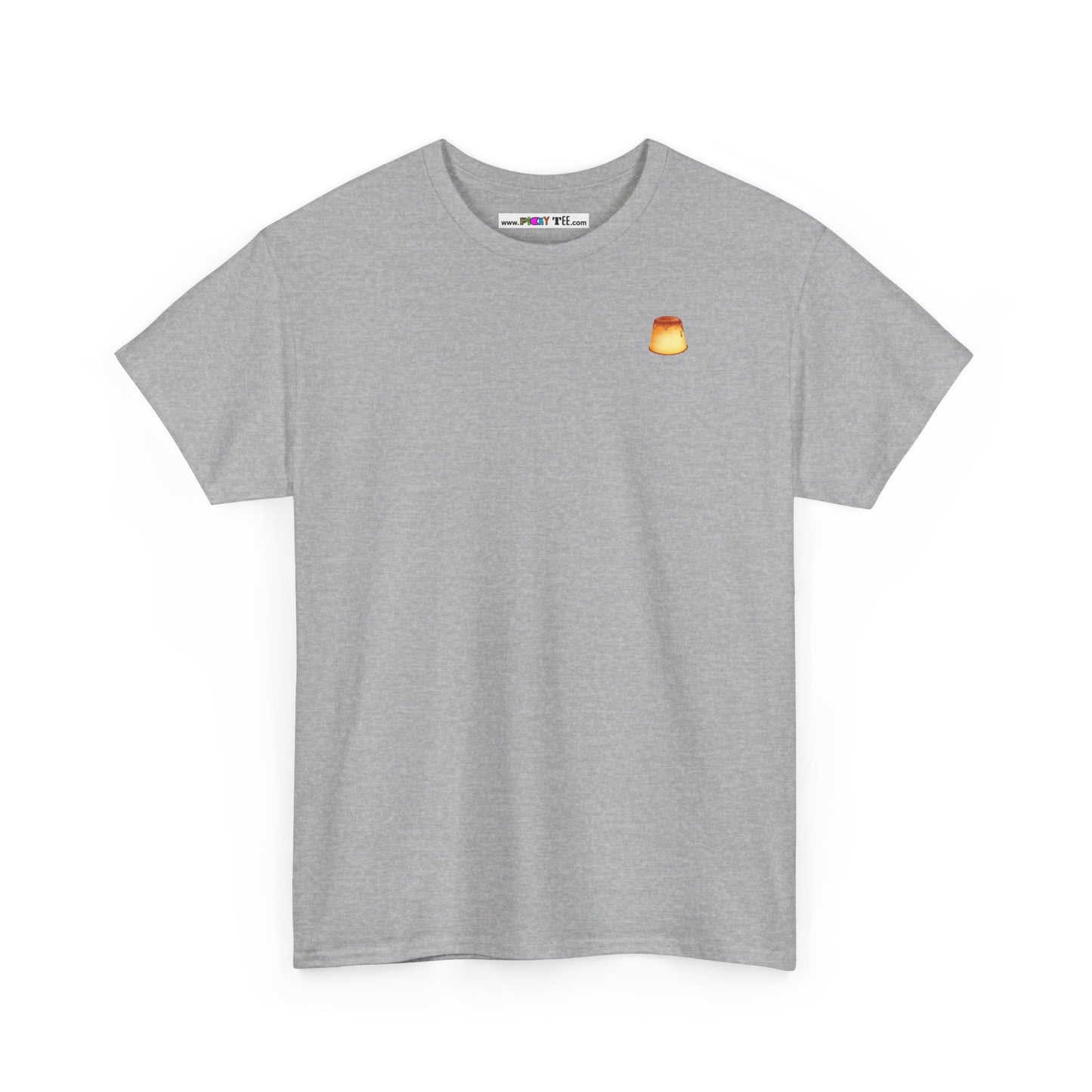 I LOVE IT WHEN A - FLAN COMES TOGETHER Unisex Heavy Cotton Tee