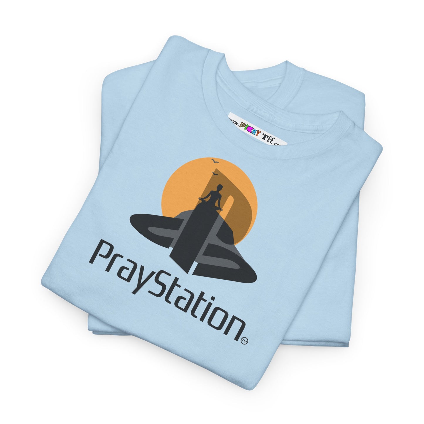 PrayStation Unisex Heavy Cotton Tee
