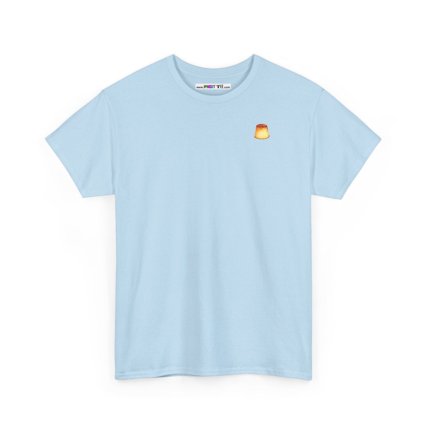 I LOVE IT WHEN A - FLAN COMES TOGETHER Unisex Heavy Cotton Tee