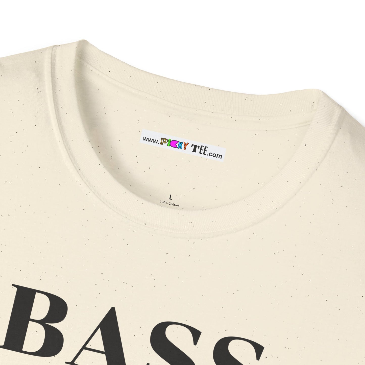 BASS HUGE BASS Unisex Softstyle 100% Cotton T-Shirt