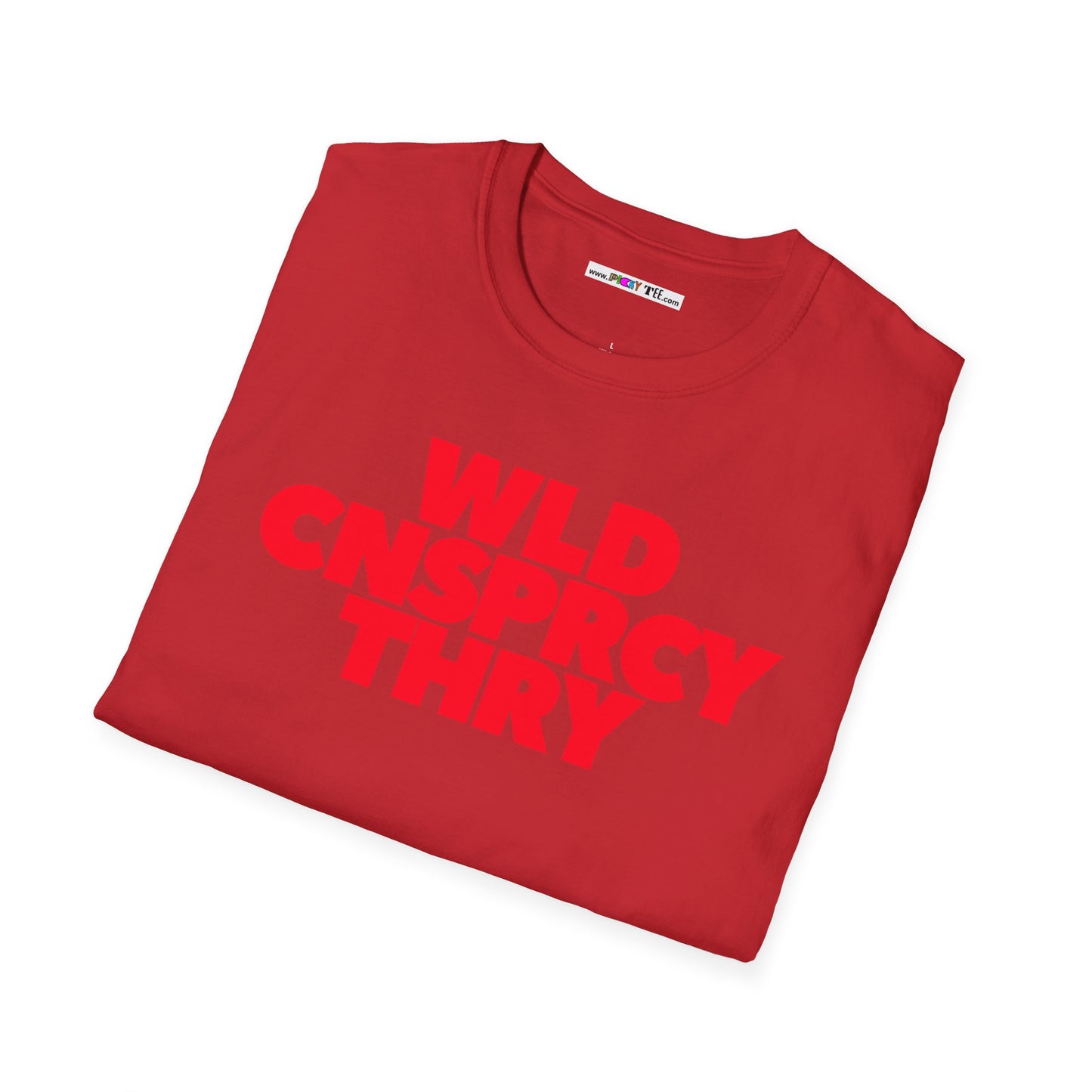 WLD CNSPRCY THRY Unisex Softstyle 100% Cotton T-Shirt