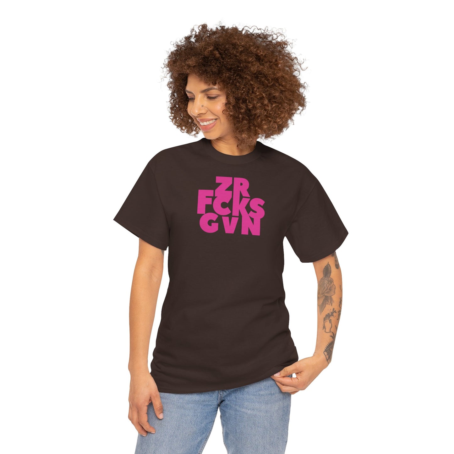 ZR FCKS GVN Unisex Heavy Cotton Tee