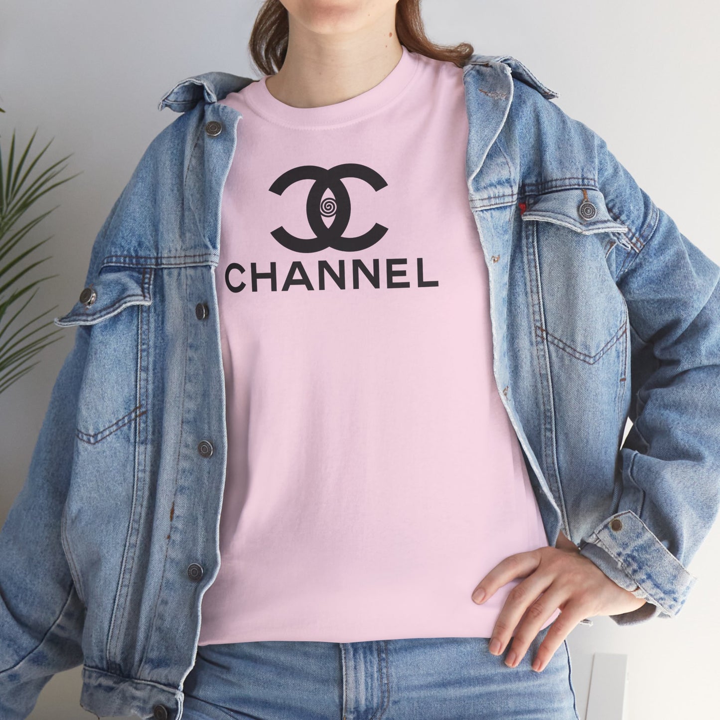 CHANNEL Unisex Heavy Cotton Tee