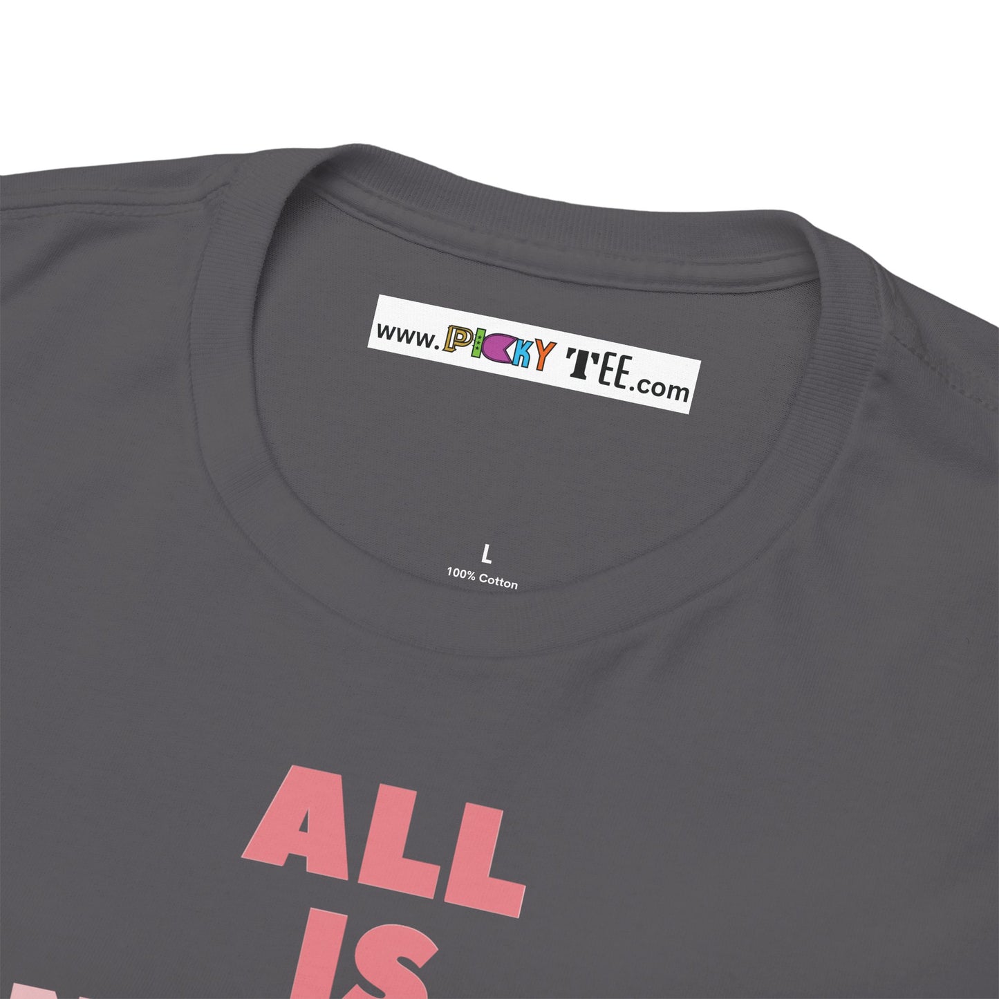 ALL IS INHERENT AND KNOWN Unisex Heavy Cotton Tee