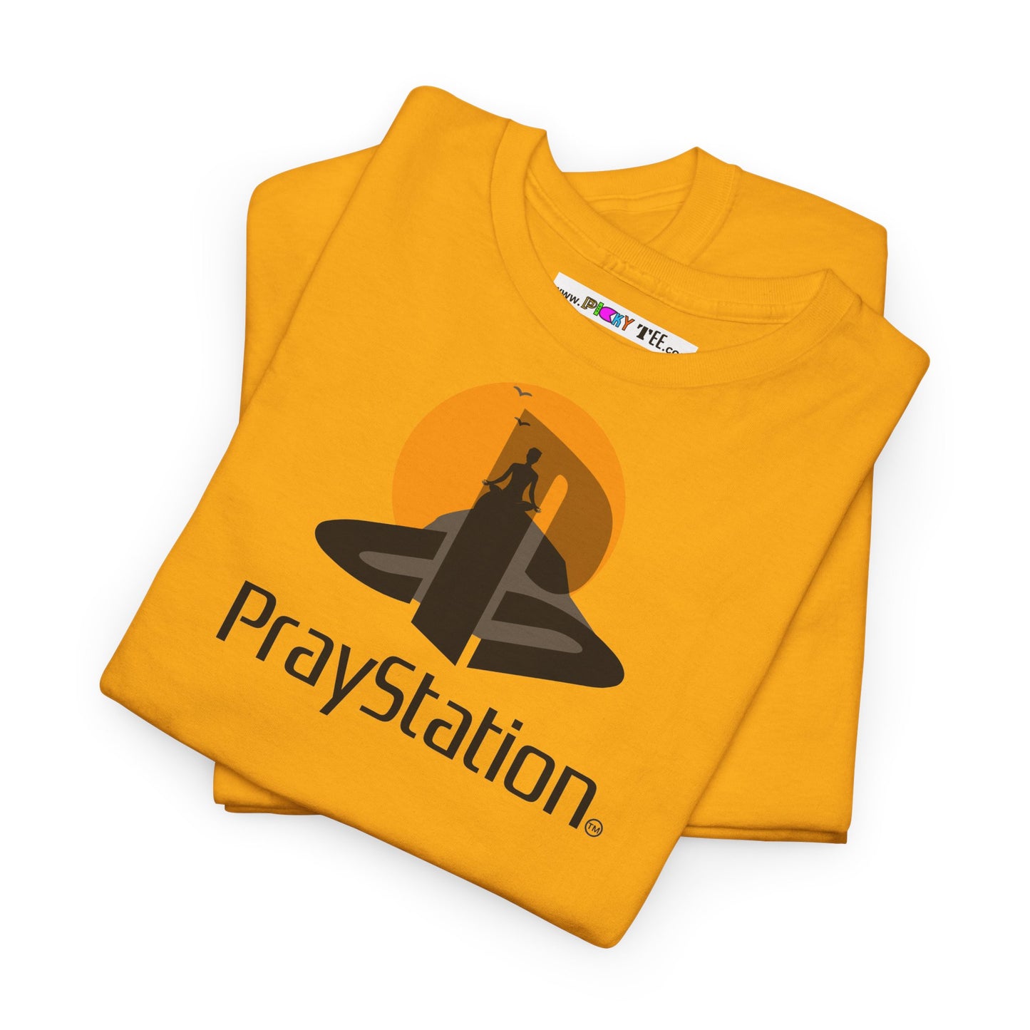 PrayStation Unisex Heavy Cotton Tee