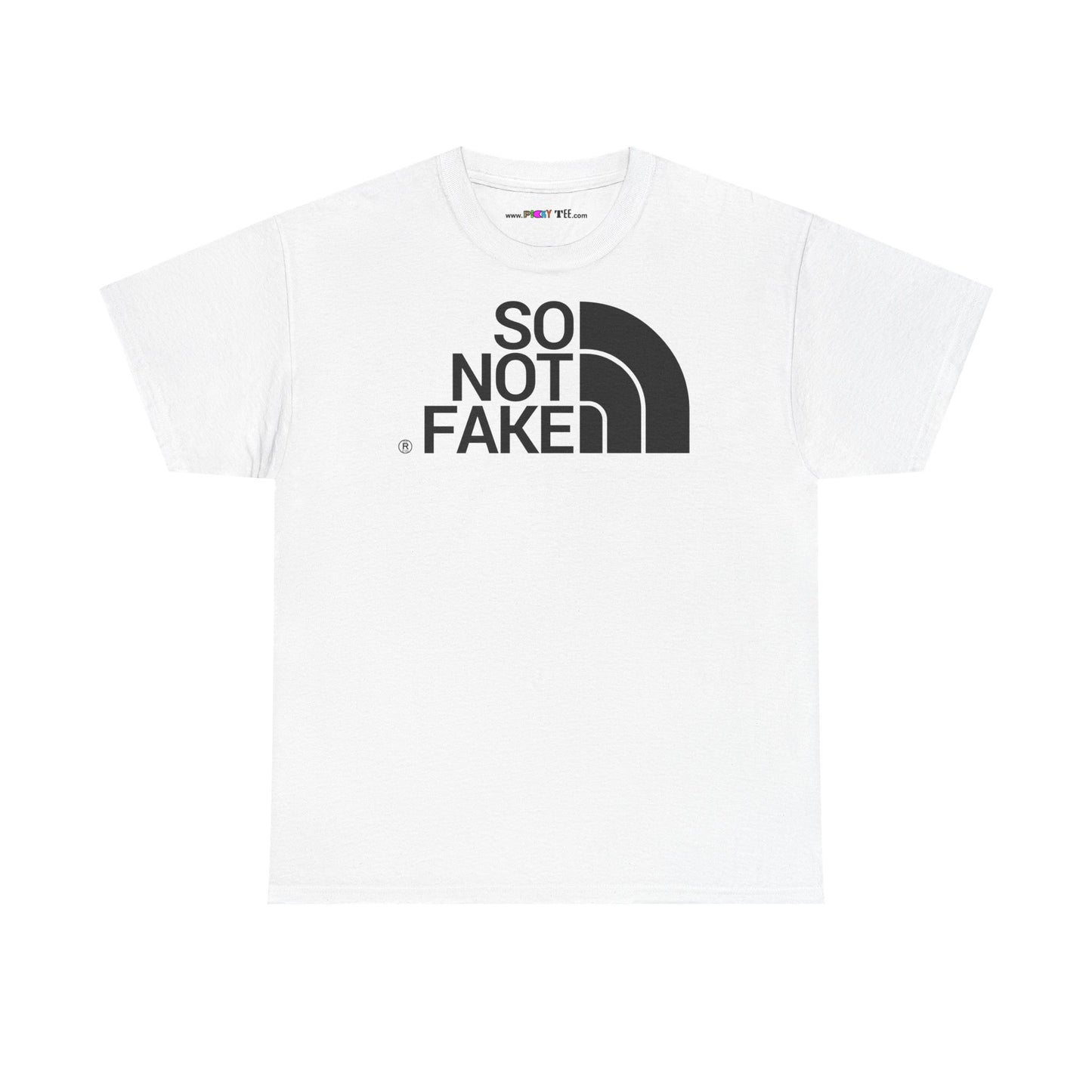 SO NOT FAKE Unisex Heavy Cotton Tee