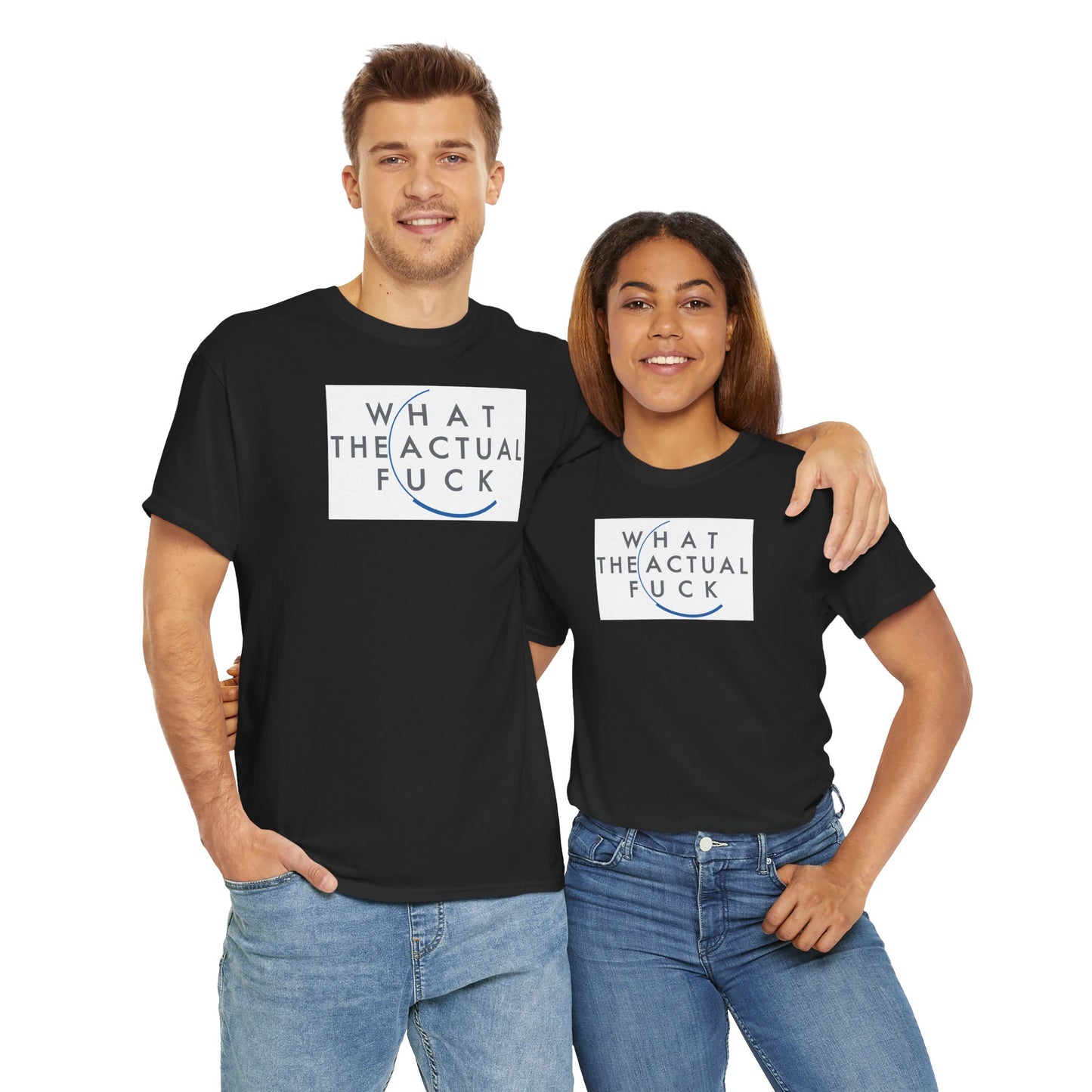 WHAT THE ACTUAL FUCK Unisex Heavy Cotton Tee