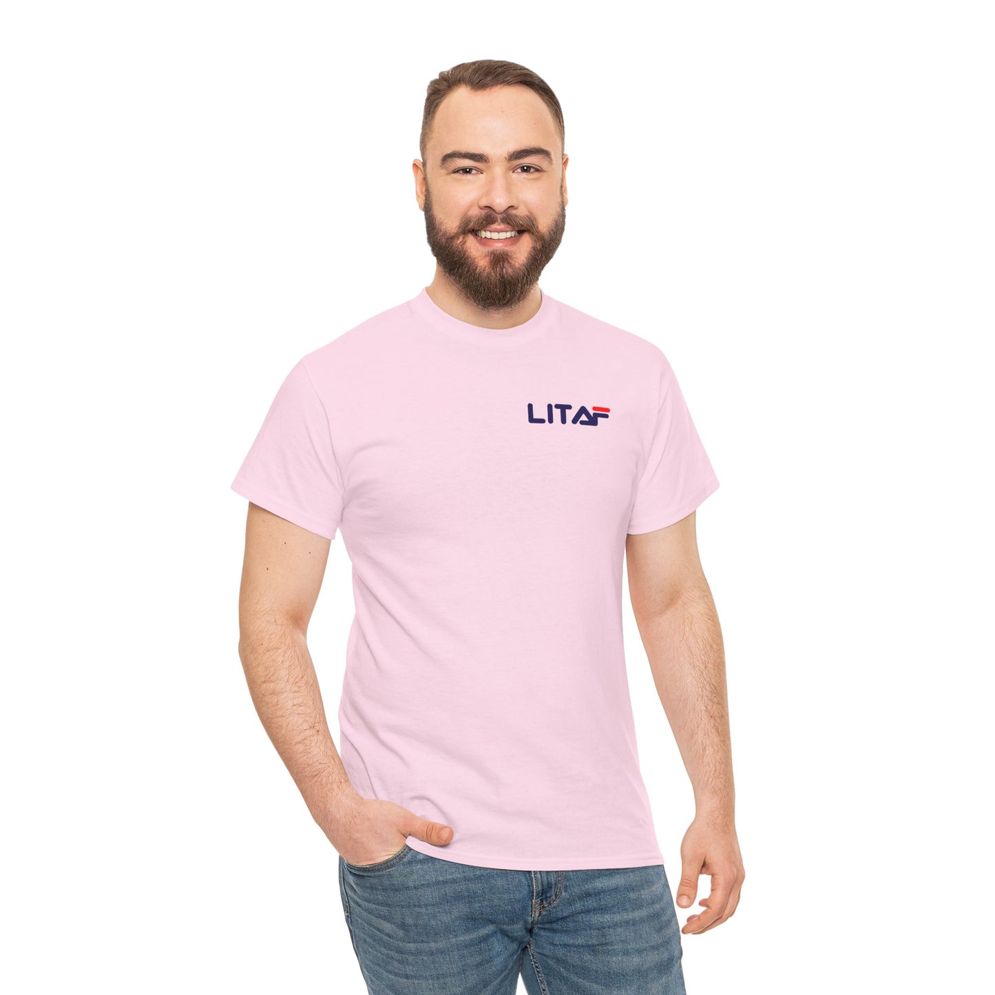 LIT AF Unisex Softstyle 100% Cotton T-Shirt