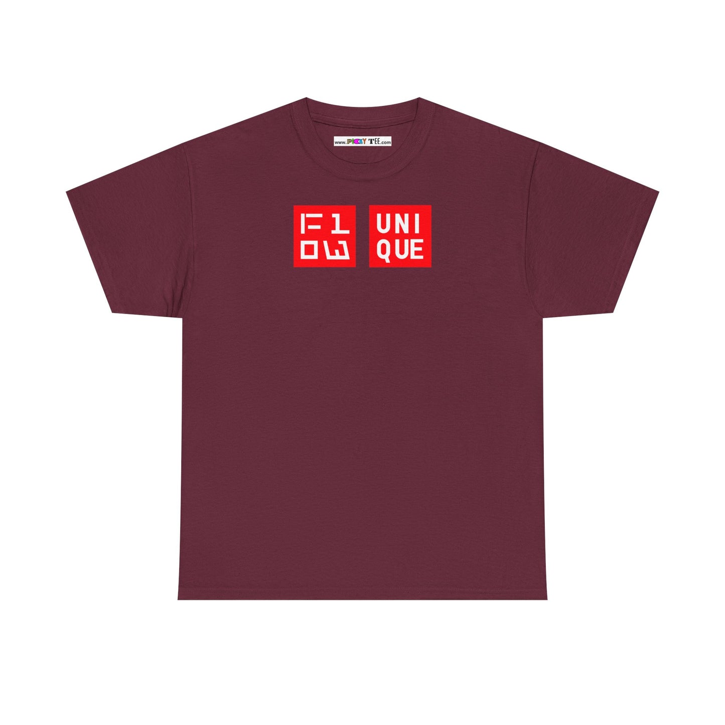FLOW UNIQUE Unisex Heavy Cotton Tee