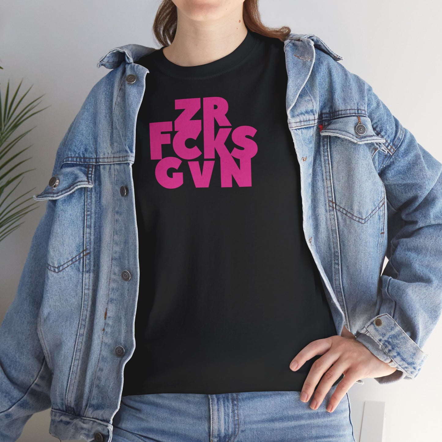 ZR FCKS GVN Unisex Heavy Cotton Tee