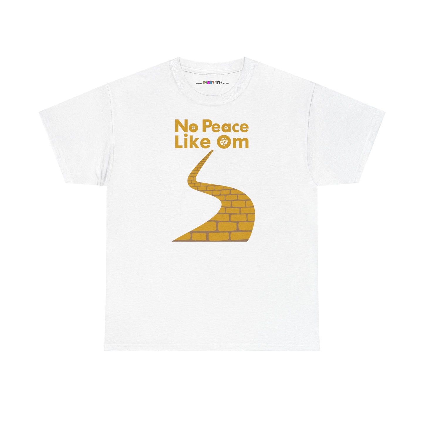 No Peace Like Om Unisex Heavy Cotton Tee