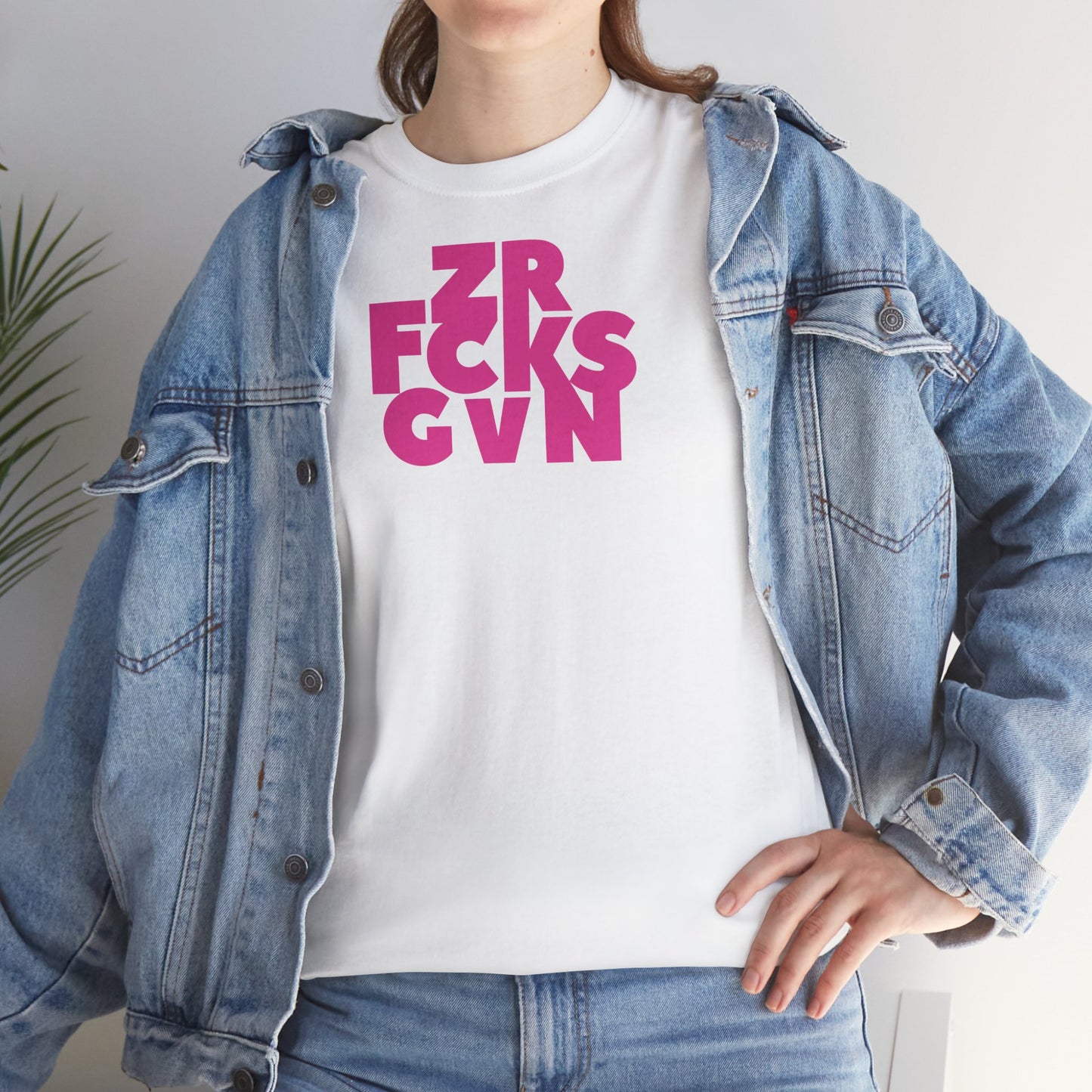 ZR FCKS GVN Unisex Heavy Cotton Tee