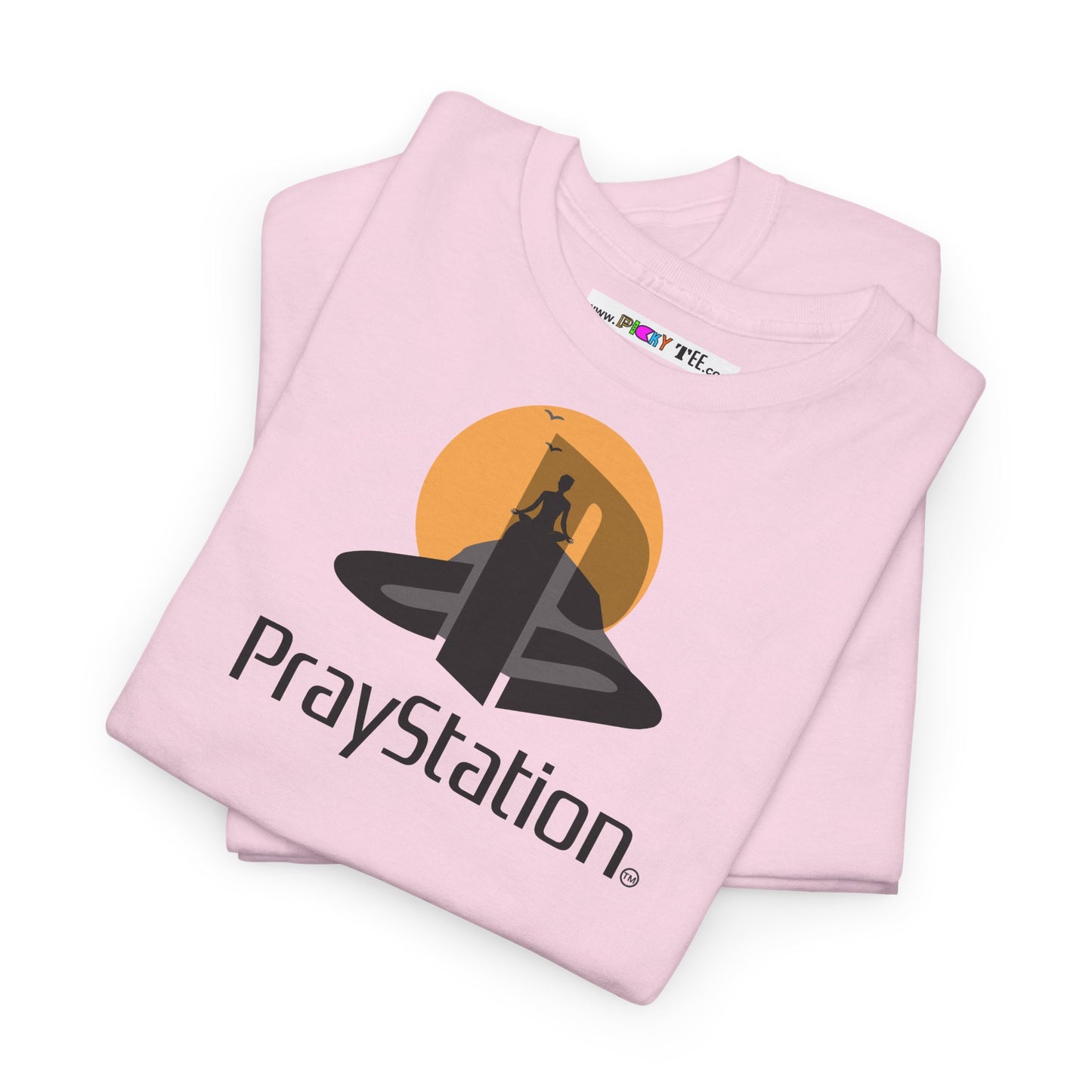 PrayStation Unisex Heavy Cotton Tee