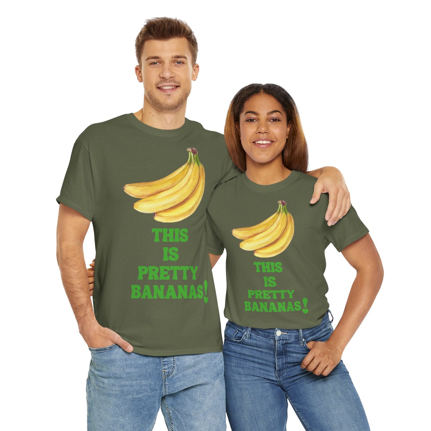 THIS IS PRETTY BANANAS! Unisex Heavy Cotton Tee