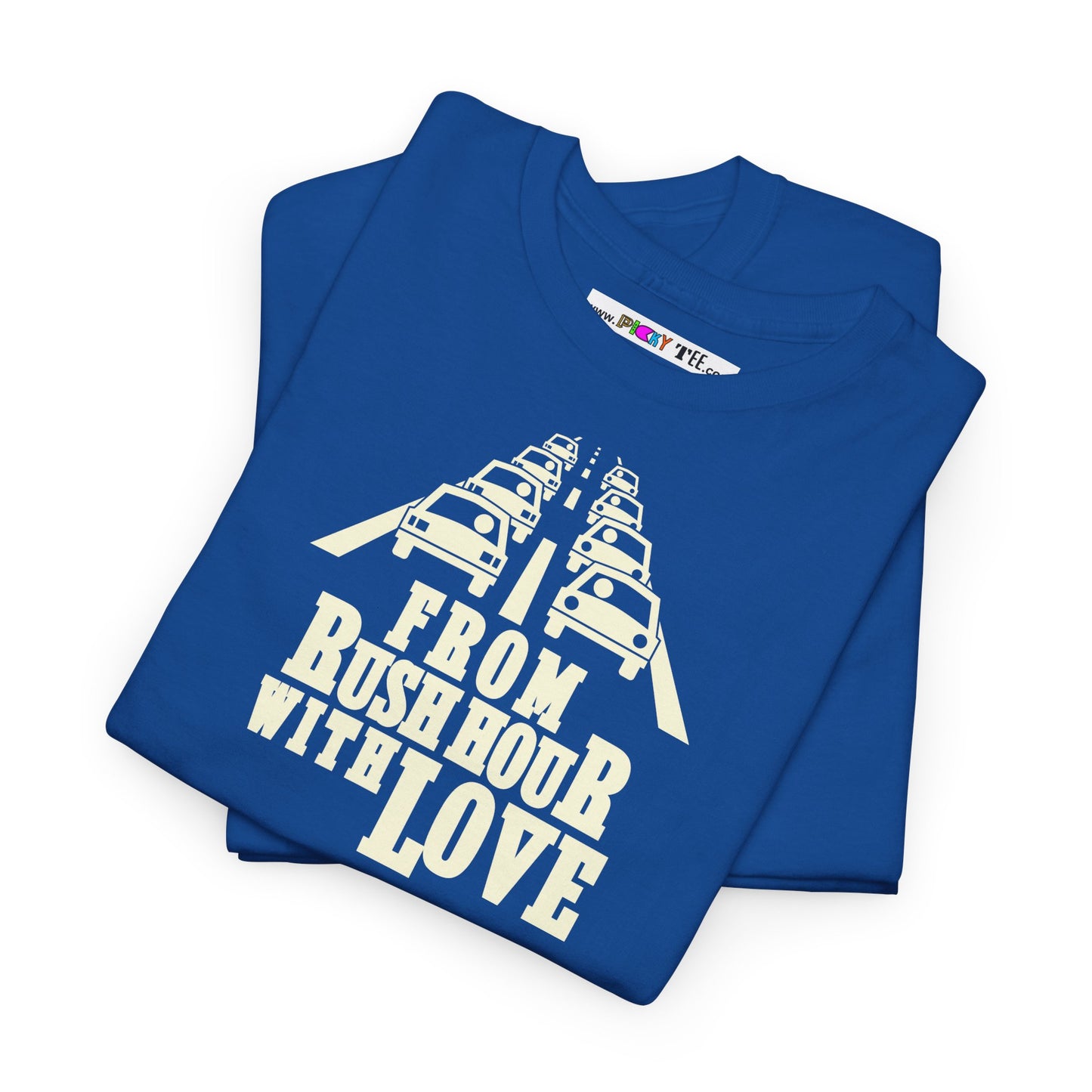 FROM RUSH HOUR WITH LOVE Unisex Heavy Cotton Tee