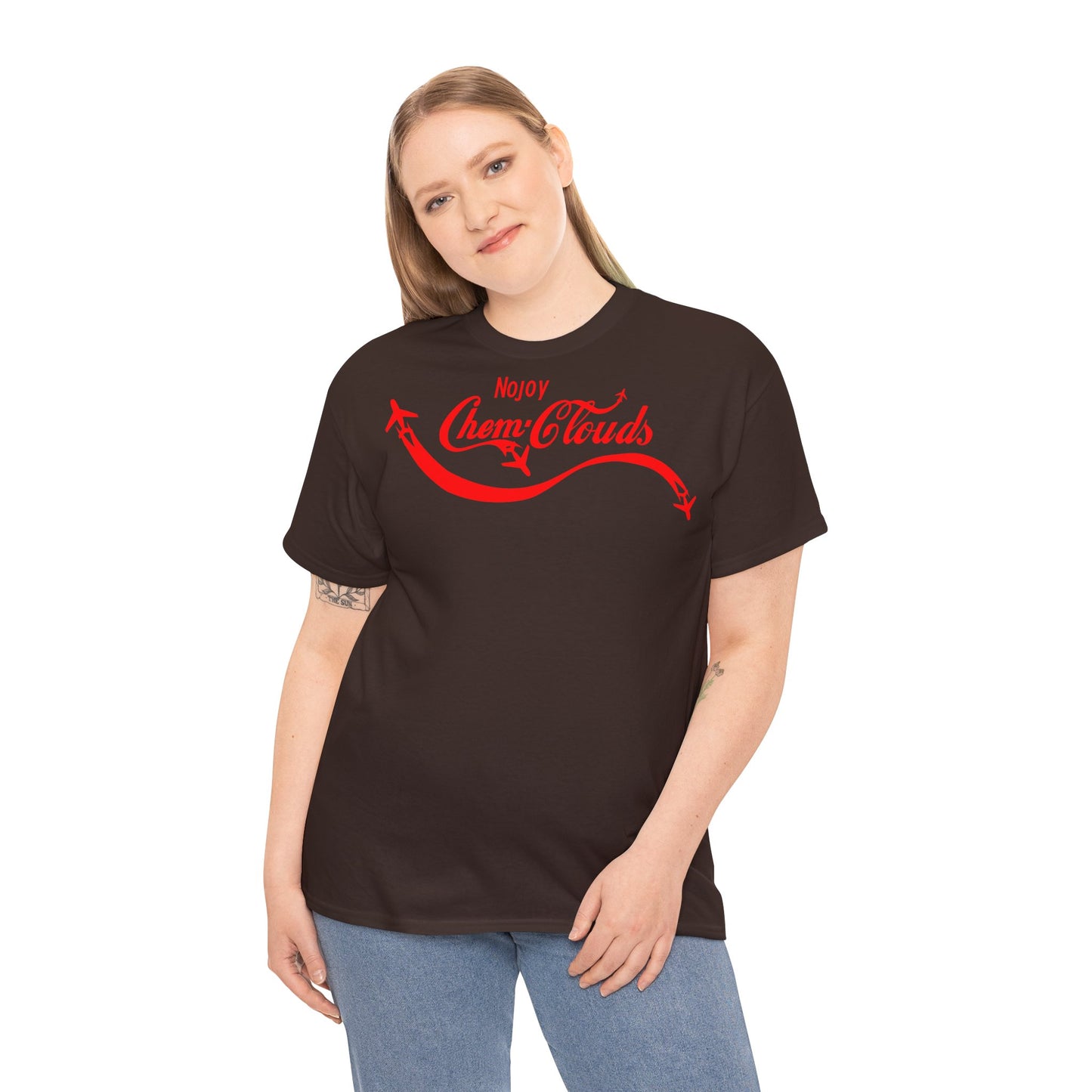 No Joy Chem Clouds Unisex Heavy Cotton Tee