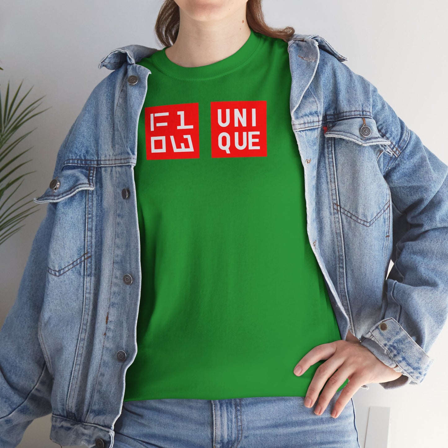 FLOW UNIQUE Unisex Heavy Cotton Tee