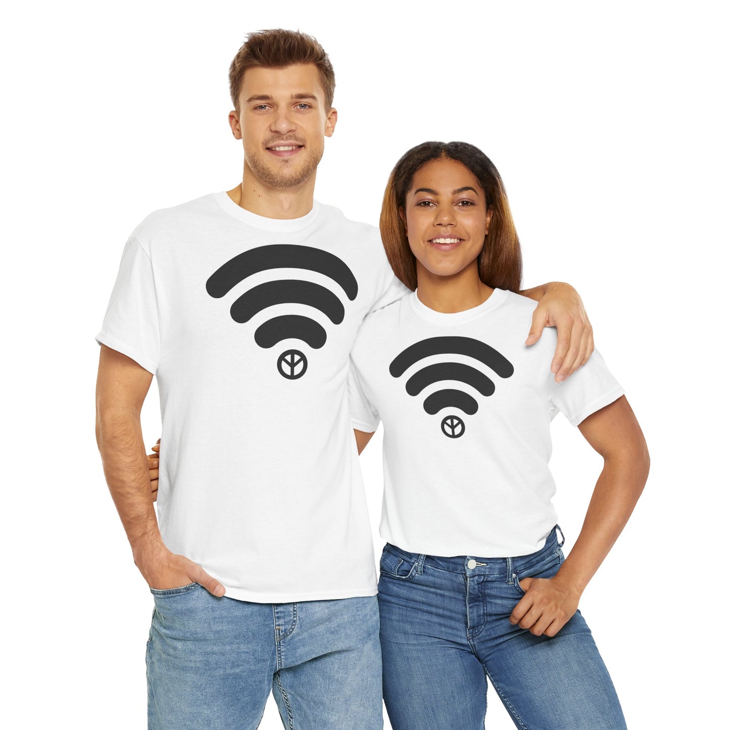 WiFight? Unisex Heavy Cotton Tee