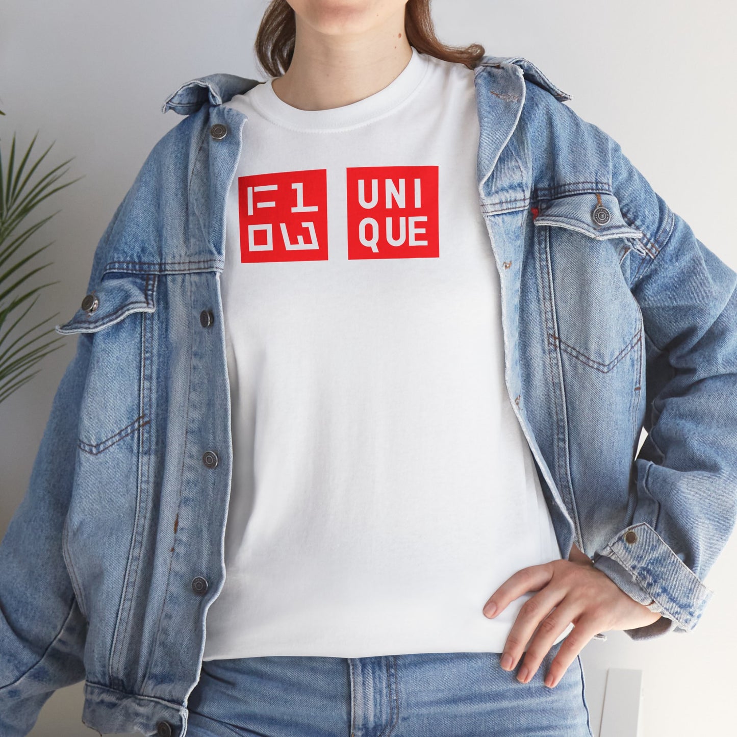 FLOW UNIQUE Unisex Heavy Cotton Tee