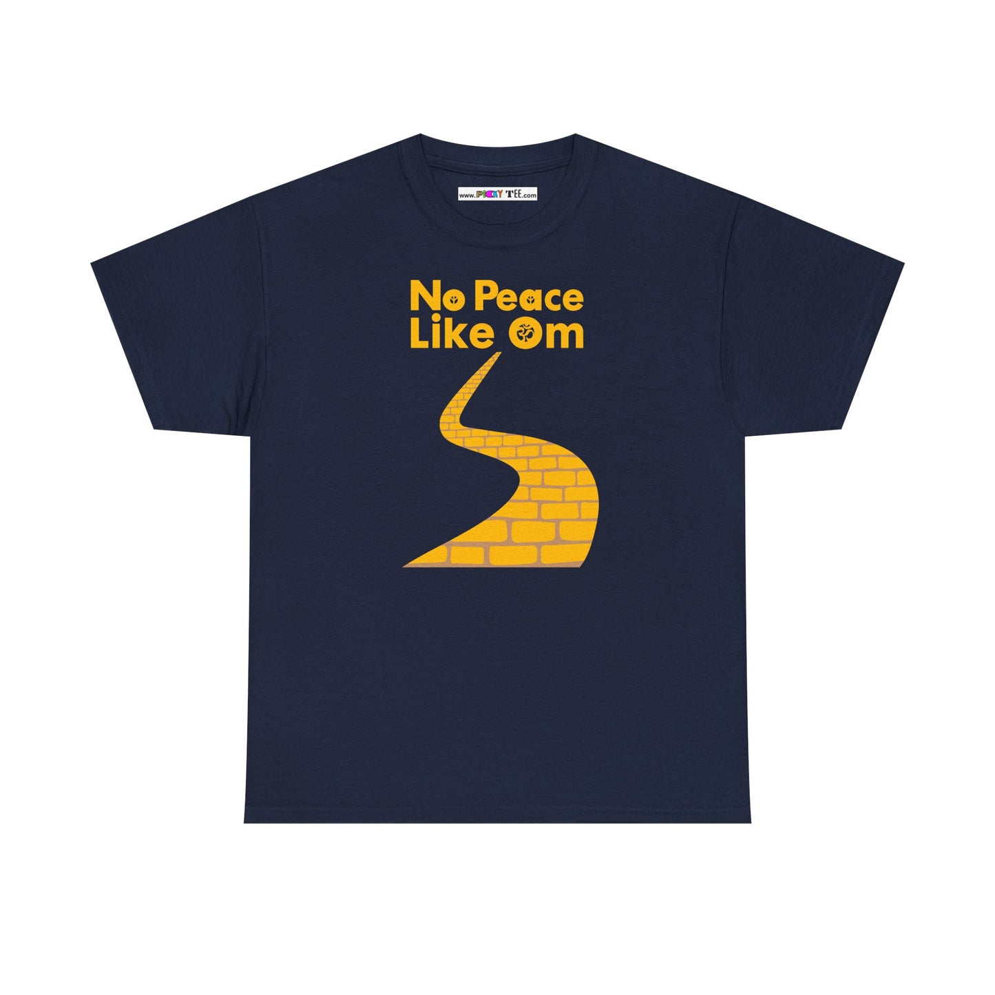 No Peace Like Om Unisex Heavy Cotton Tee