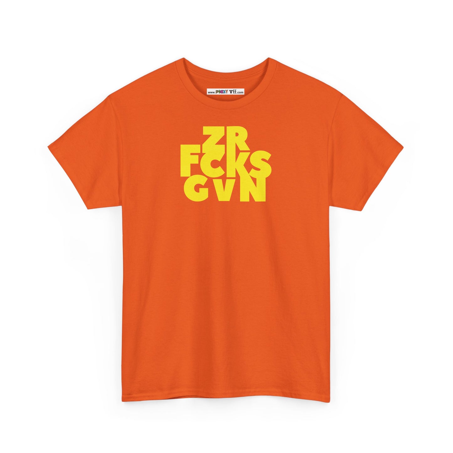 ZR FCKS GVN Unisex Heavy Cotton Tee
