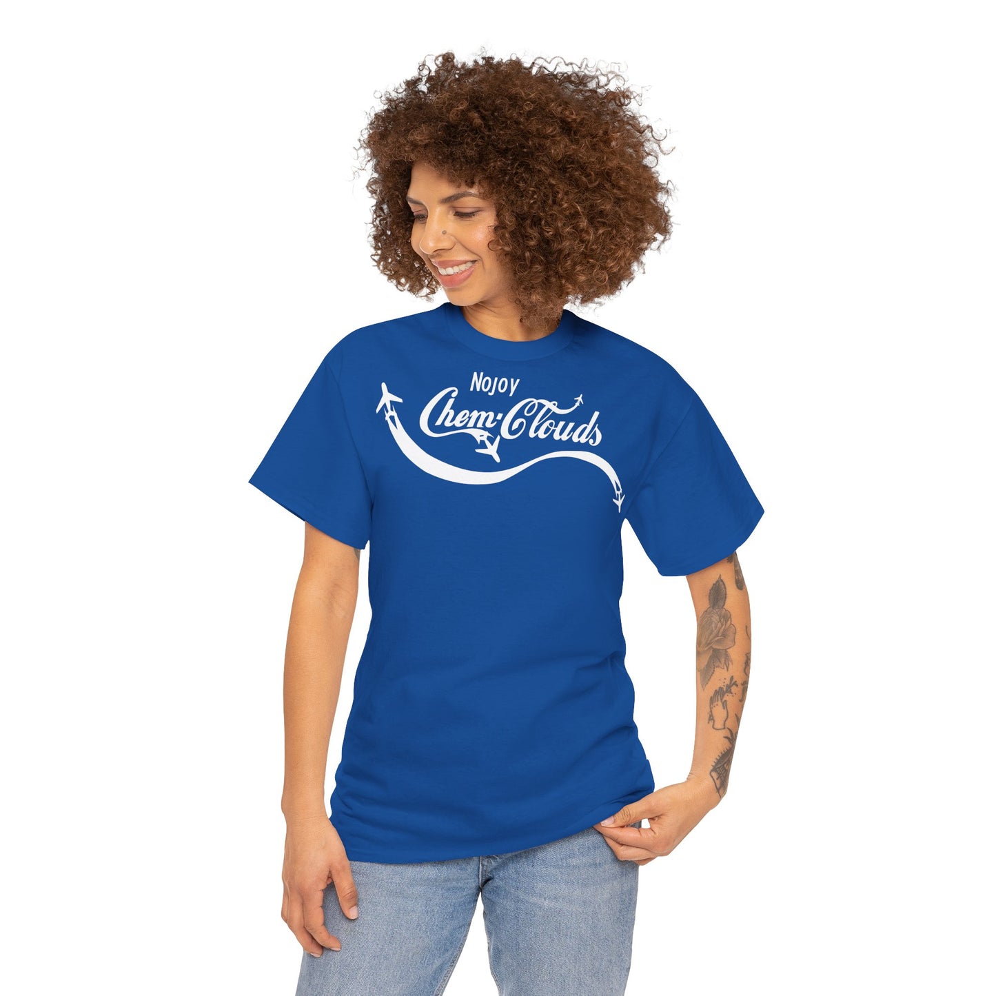 No Joy Chem Clouds Unisex Heavy Cotton Tee