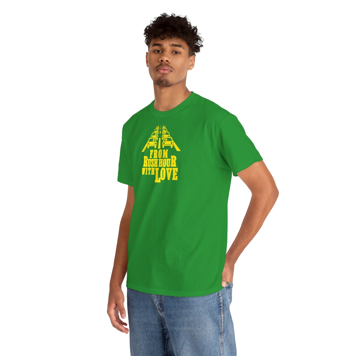 FROM RUSH HOUR WITH LOVE Unisex Heavy Cotton Tee