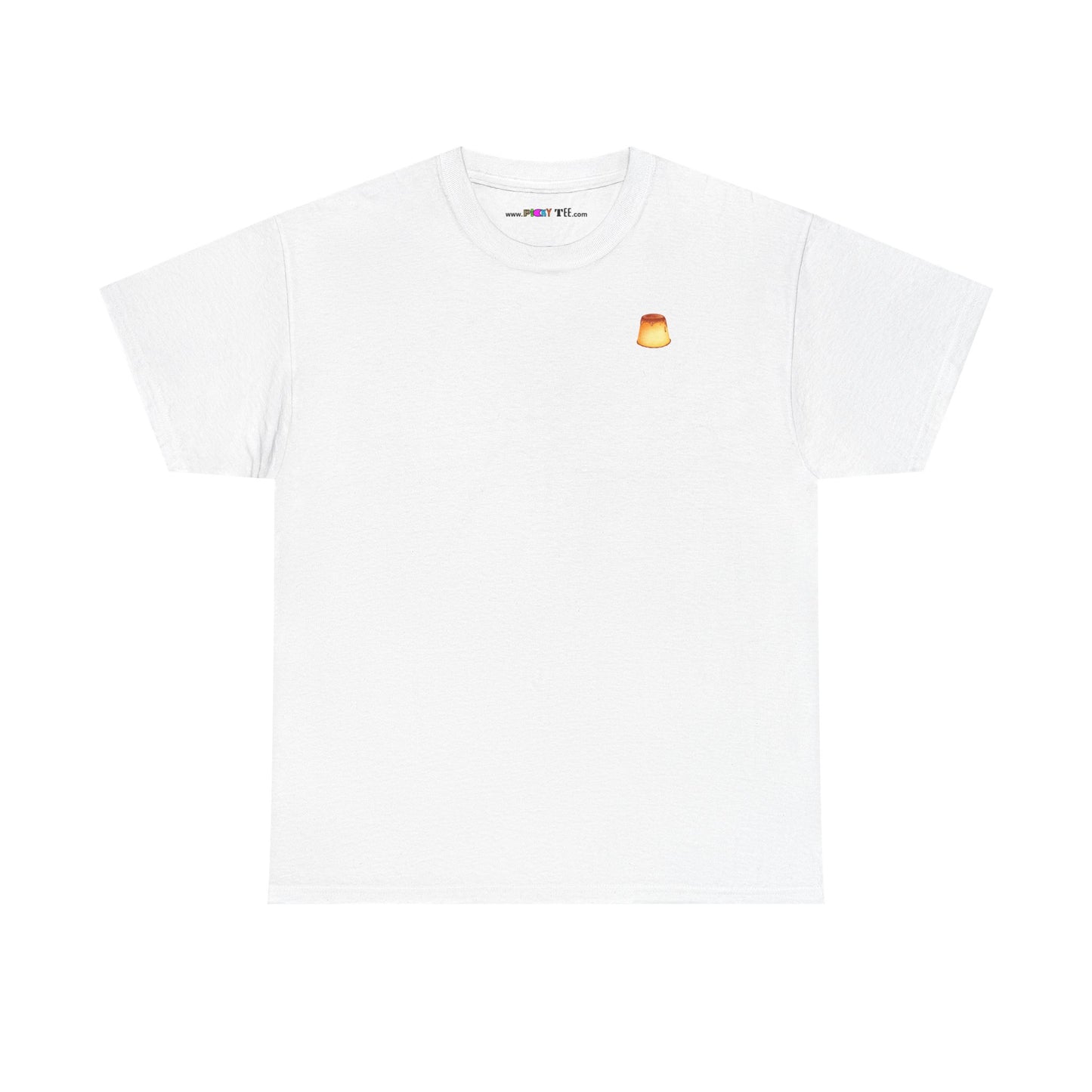 I LOVE IT WHEN A - FLAN COMES TOGETHER Unisex Heavy Cotton Tee