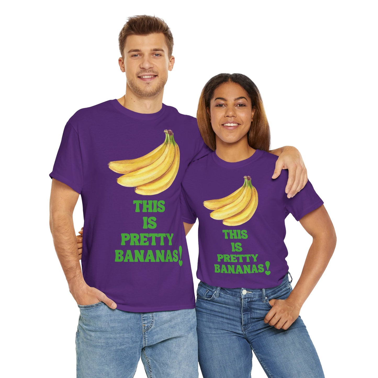 THIS IS PRETTY BANANAS! Unisex Heavy Cotton Tee