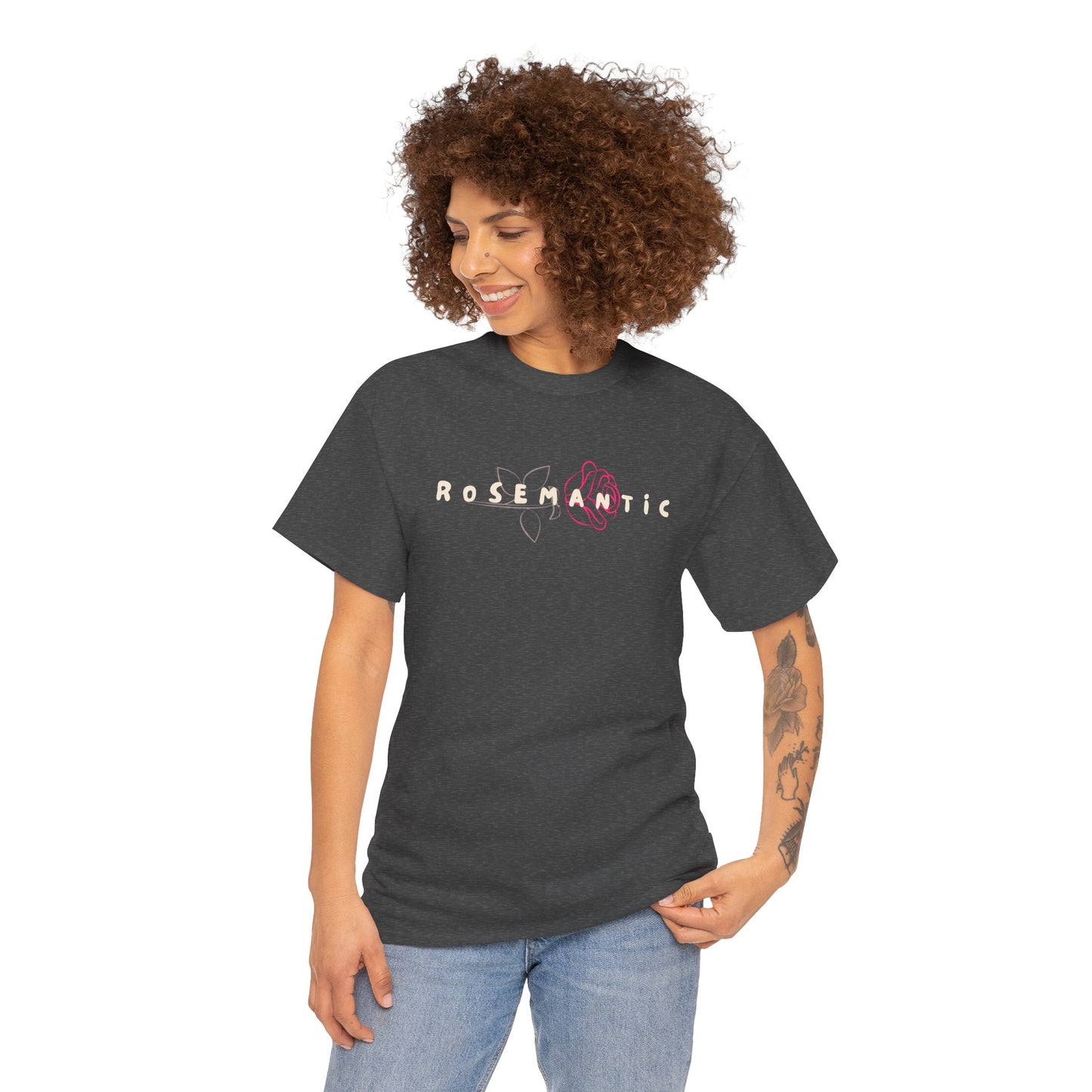 ROSEMANTIC Unisex Heavy Cotton Tee