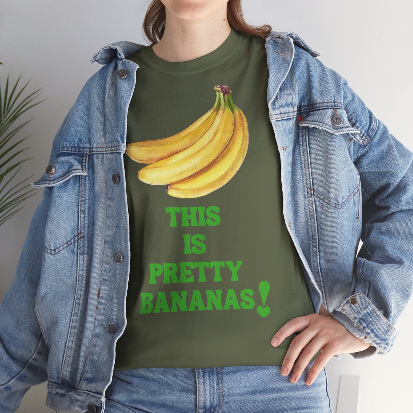 THIS IS PRETTY BANANAS! Unisex Heavy Cotton Tee