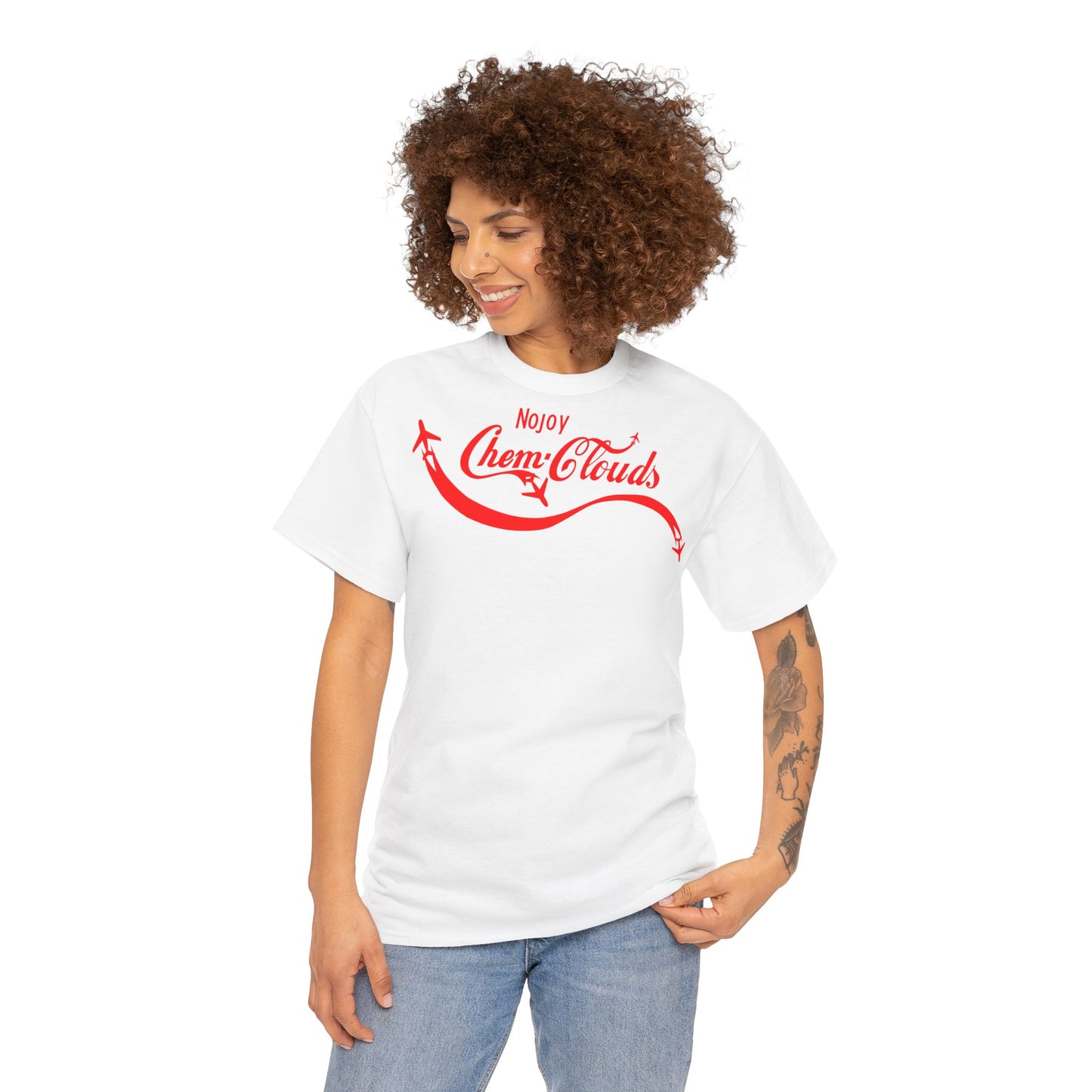 No Joy Chem Clouds Unisex Heavy Cotton Tee