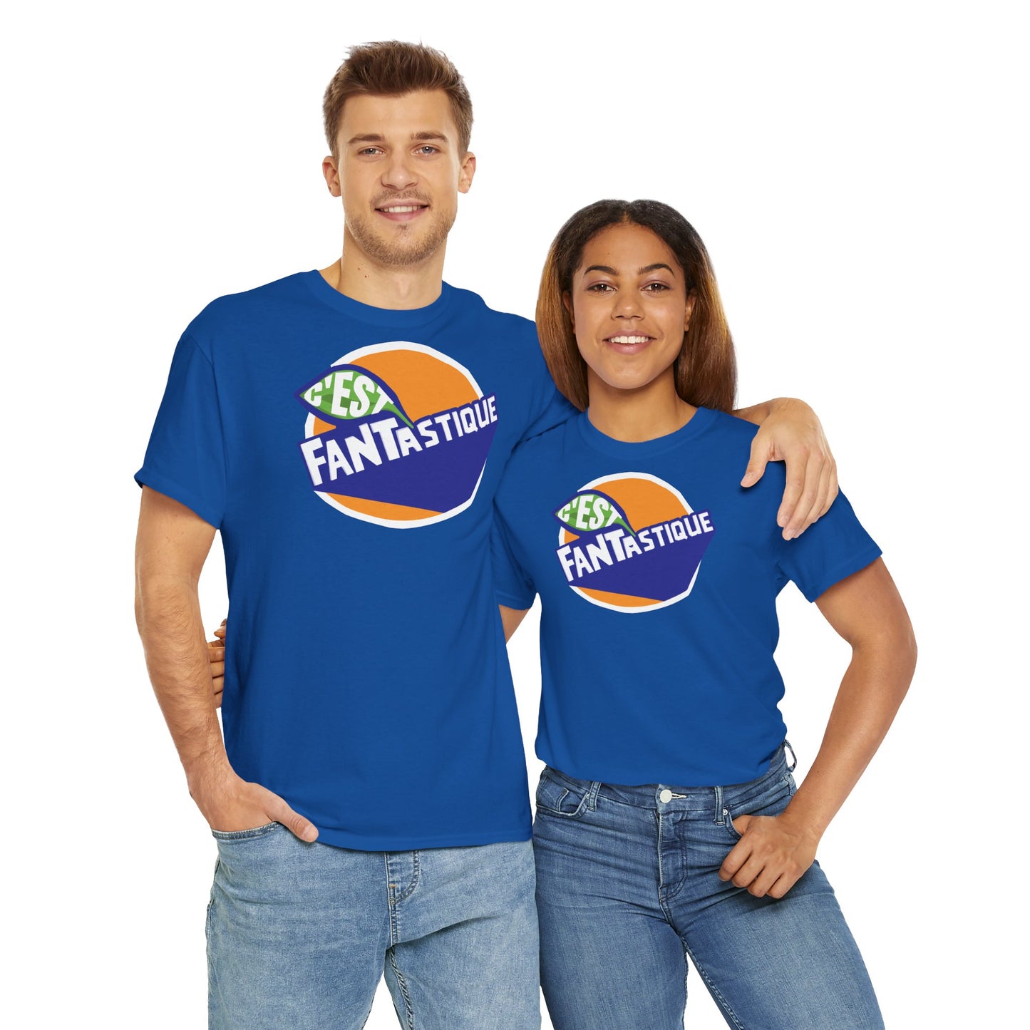 C'EST FANTASTIQUE Unisex Heavy Cotton Tee