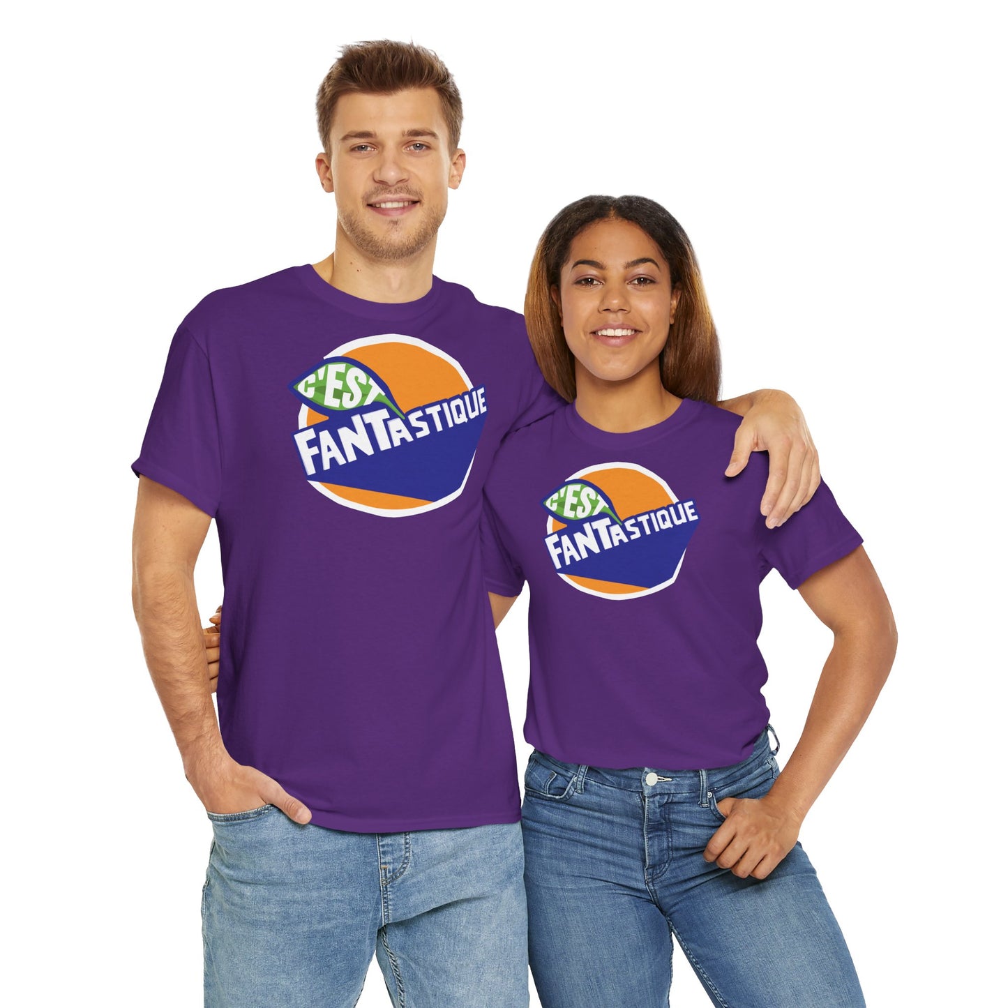C'EST FANTASTIQUE Unisex Heavy Cotton Tee
