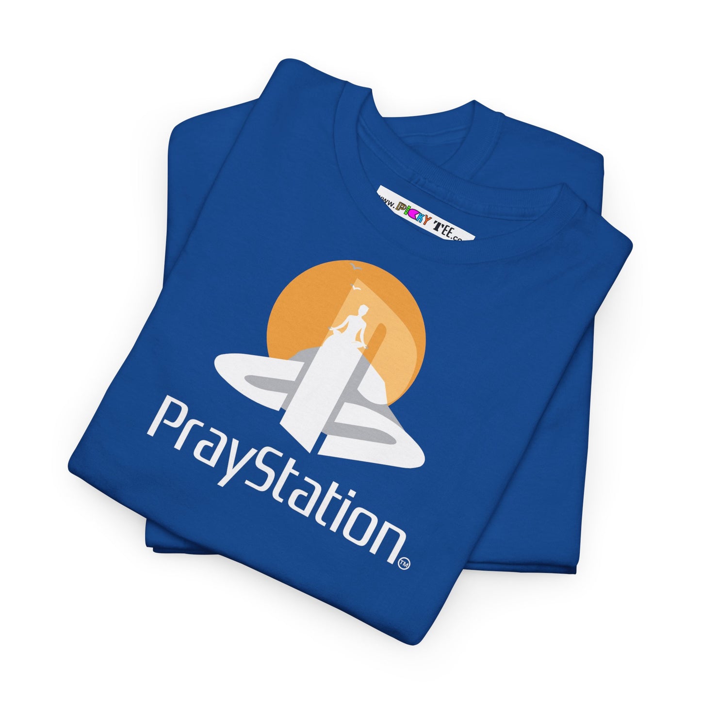 PrayStation Unisex Heavy Cotton Tee