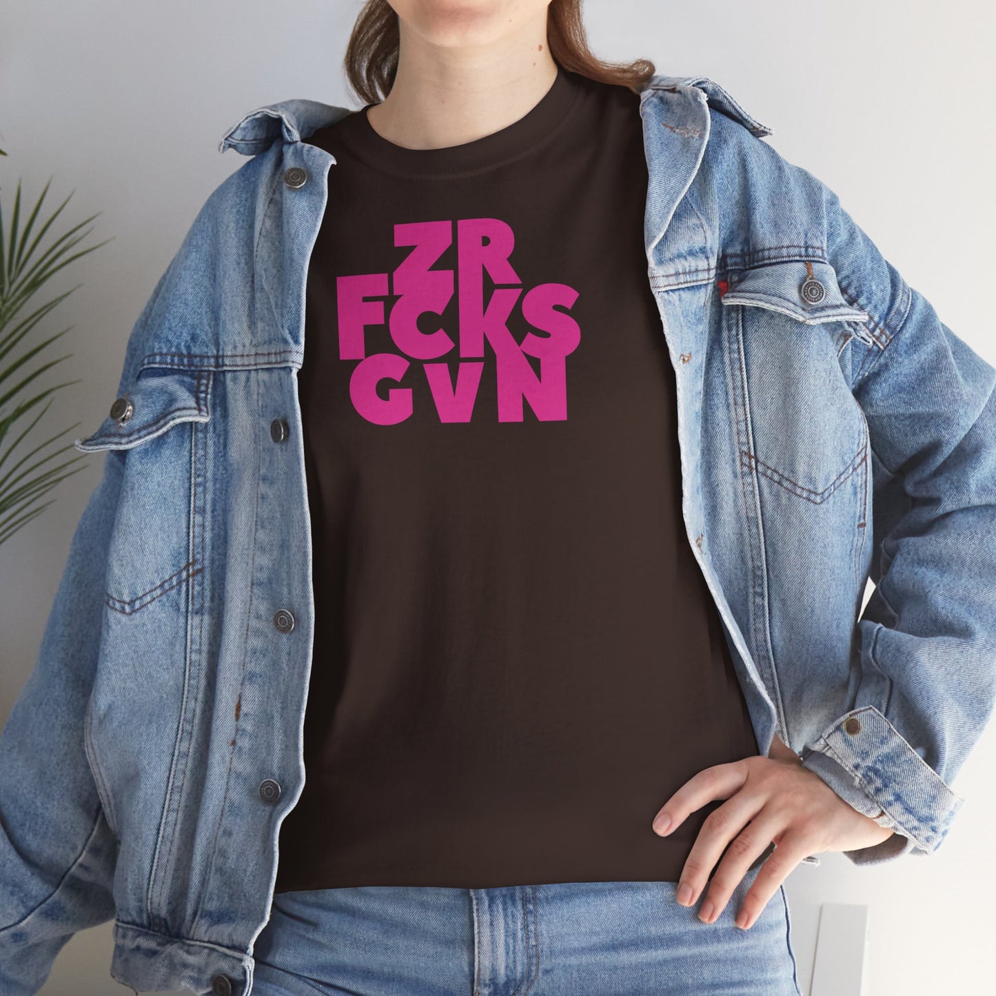 ZR FCKS GVN Unisex Heavy Cotton Tee