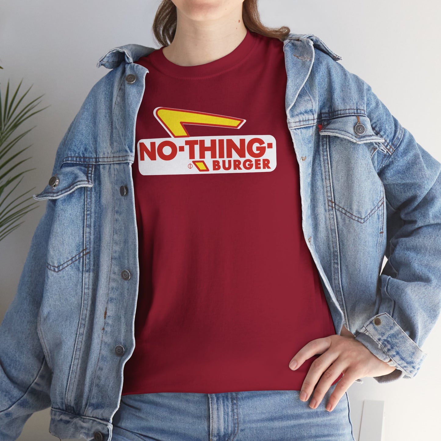 NO-THING-BURGER Unisex Heavy Cotton Tee