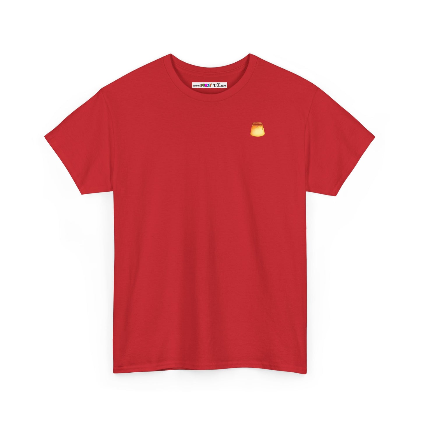 I LOVE IT WHEN A - FLAN COMES TOGETHER Unisex Heavy Cotton Tee