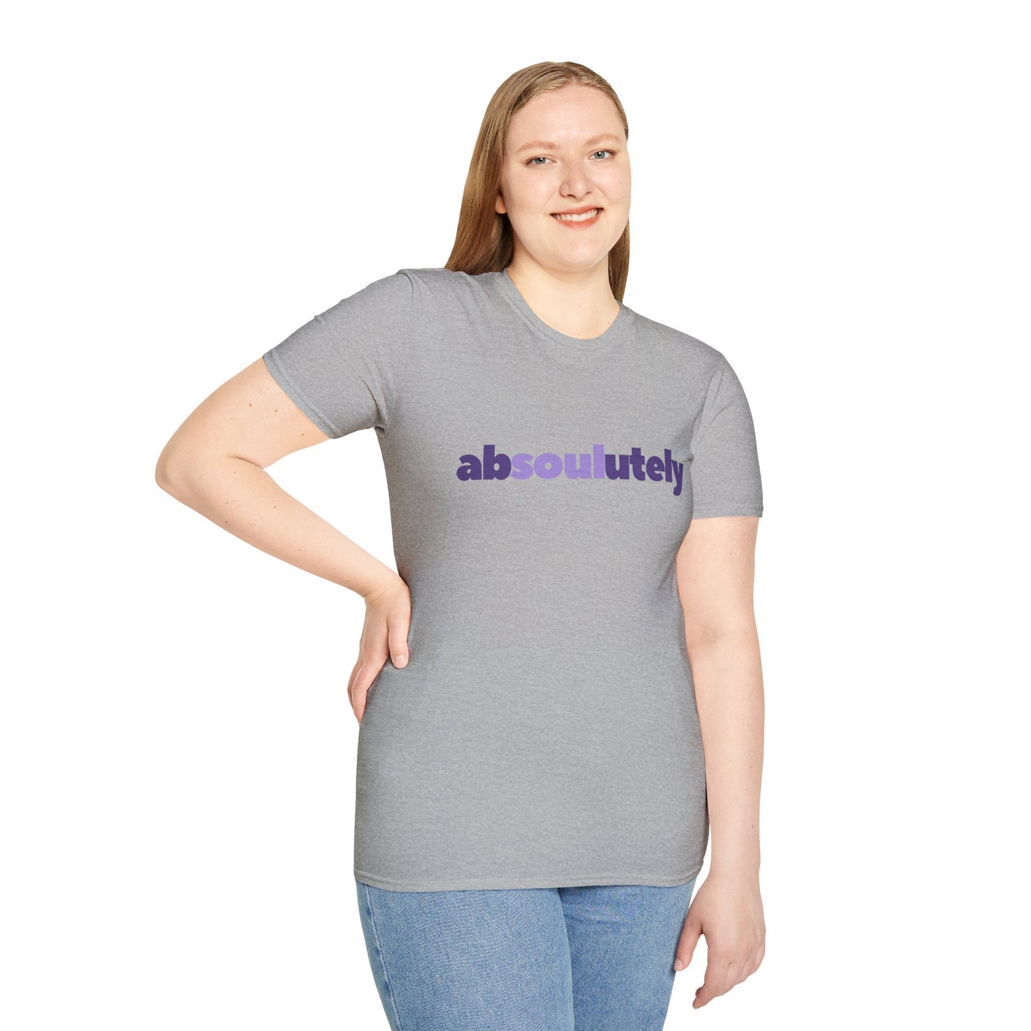abSOULutely Unisex Softstyle 100% Cotton T-Shirt