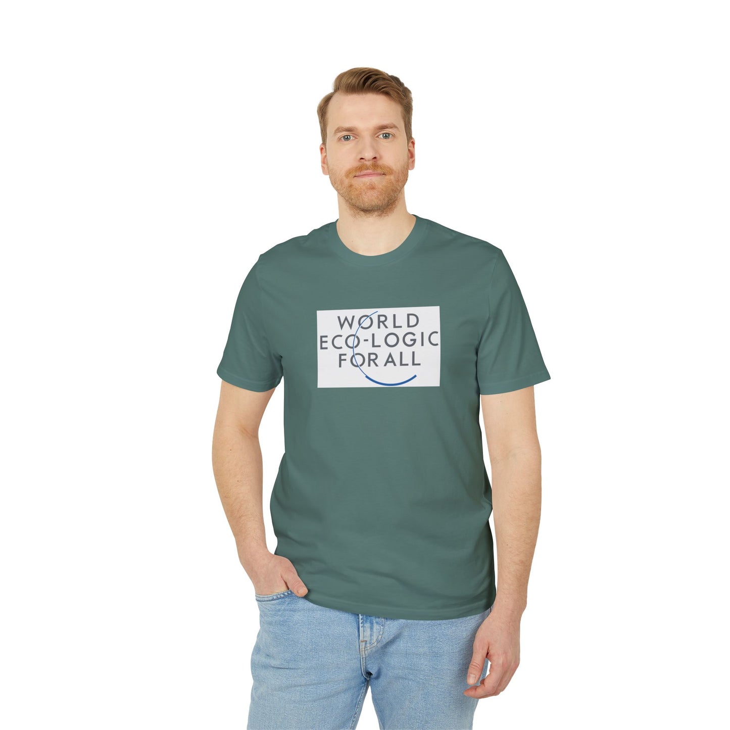 WORLD ECO-LOGIC FOR ALL Unisex Organic Eco-Friendly Creator 2.0 T-Shirt