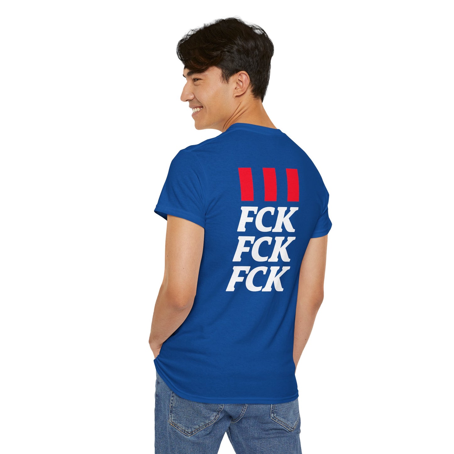 FCK FCK FCK Unisex Heavy Cotton Tee