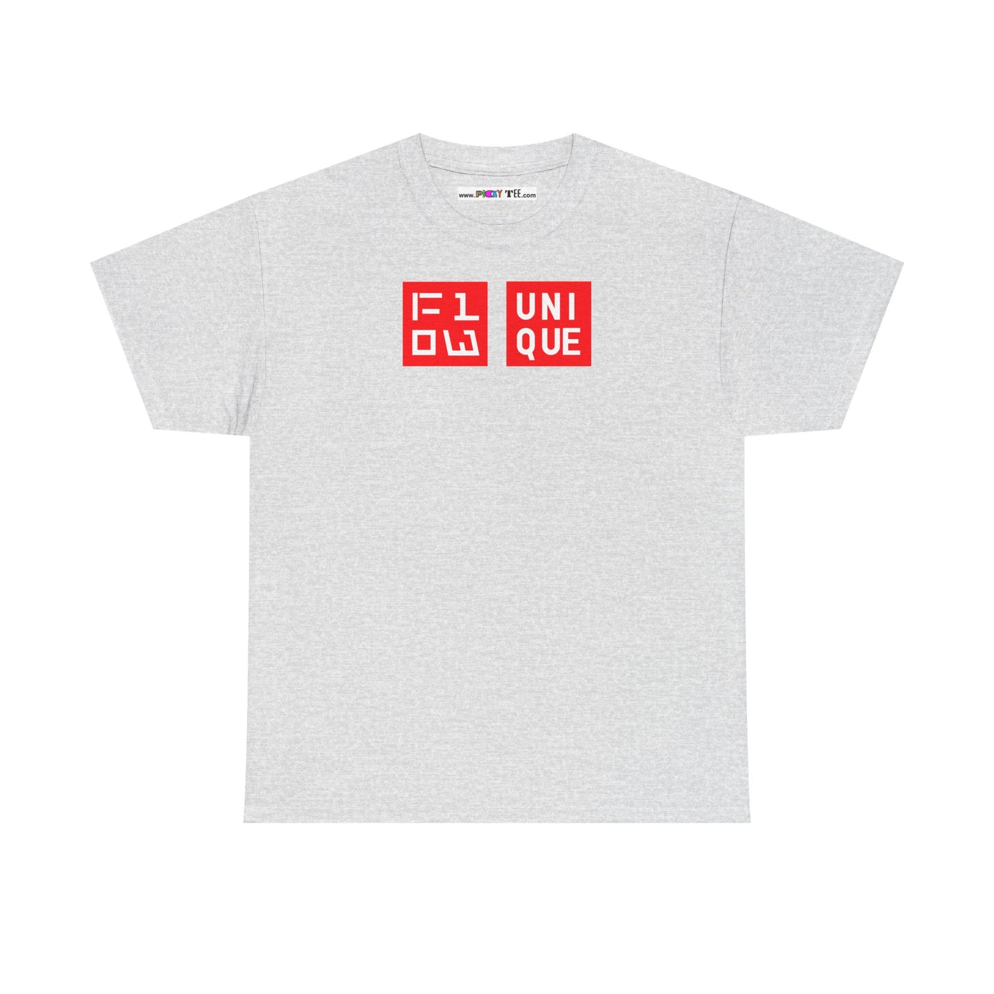 FLOW UNIQUE Unisex Heavy Cotton Tee