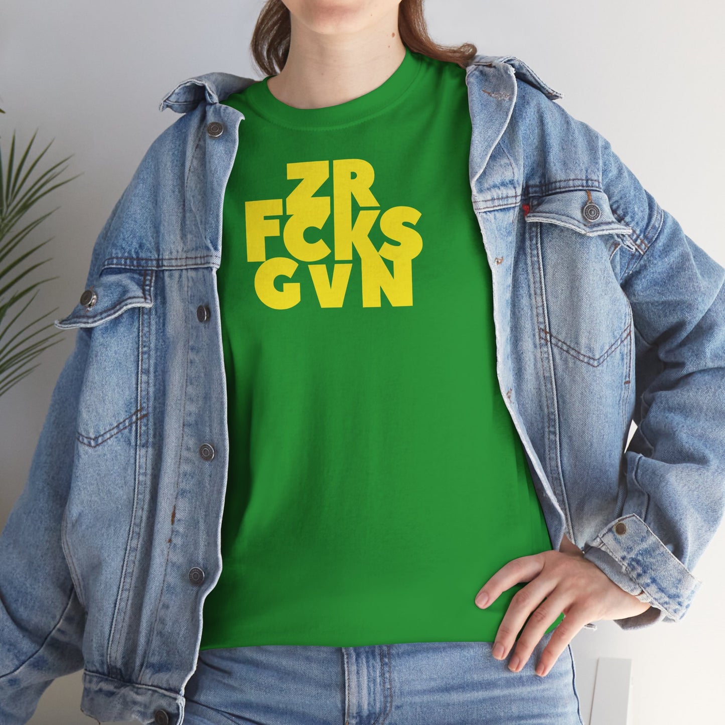 ZR FCKS GVN Unisex Heavy Cotton Tee