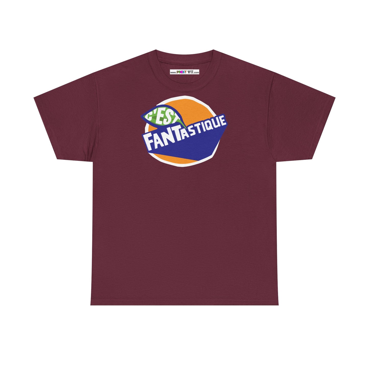 C'EST FANTASTIQUE Unisex Heavy Cotton Tee